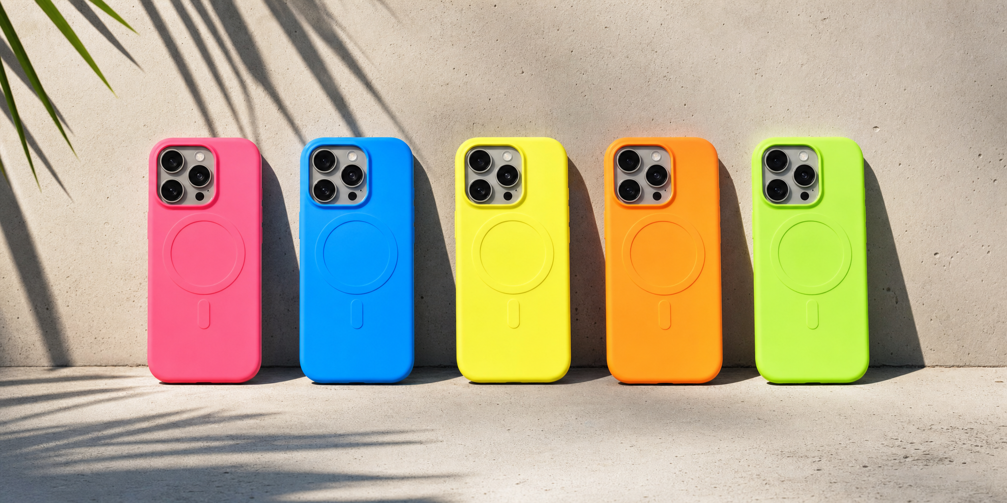Nouvelle collection de coques MagSafe fluo : la tendance incontournable de l'été 2026