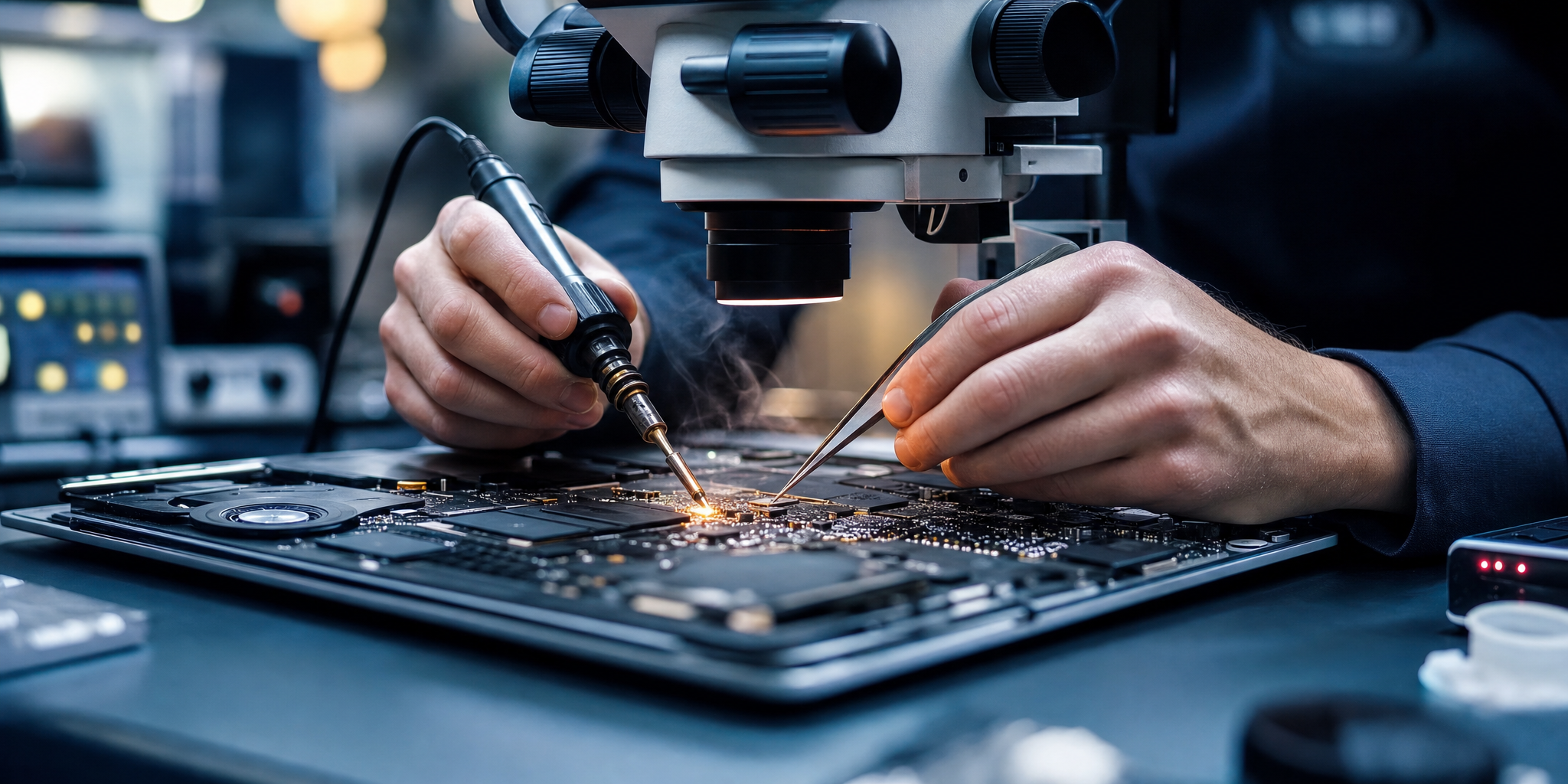 Expertise MacBook : Pourquoi la micro-soudure sauve votre carte mère