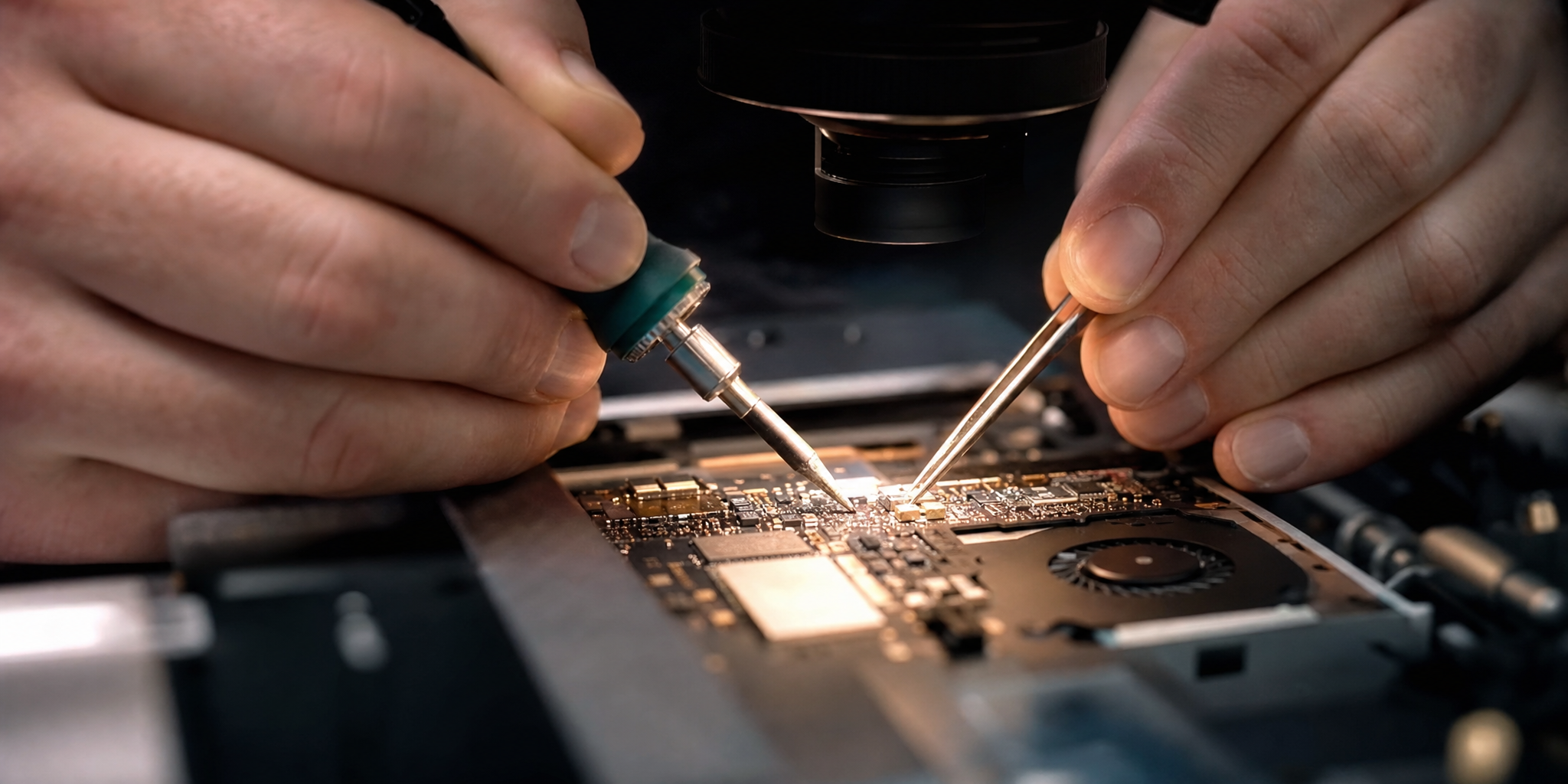 Expertise technique MacBook : Micro-soudure et réparation carte mère - Mobile House