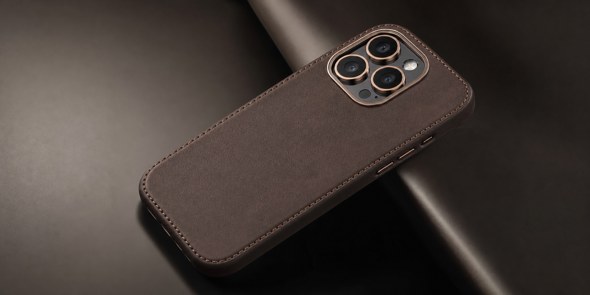Coque similicuir premium iPhone 17 Pro Max : L'alliance du luxe et de la protection haute résistance