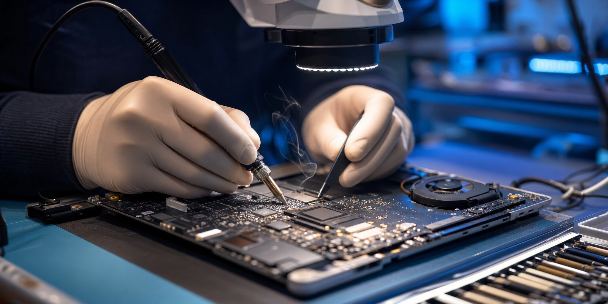 Réparation MacBook à Lille : L'expertise Apple et micro-soudure par Mobile House