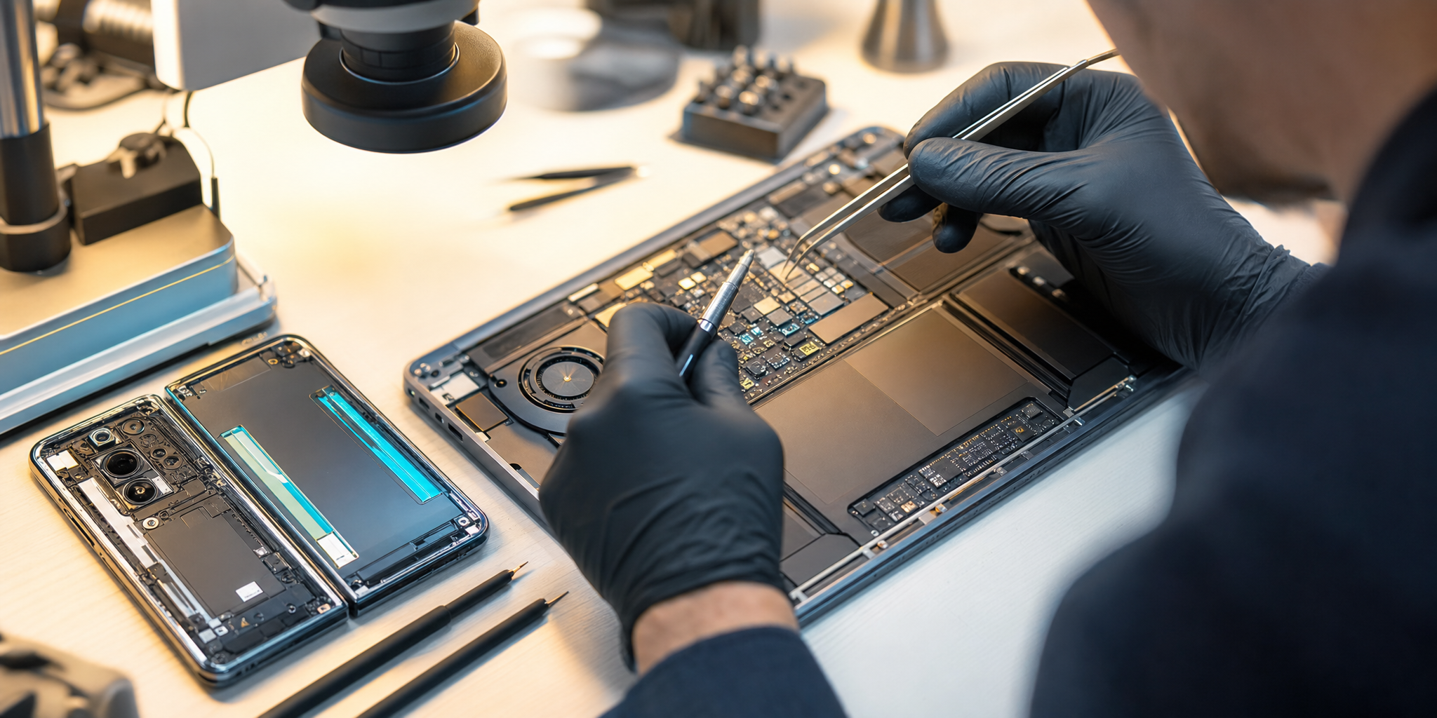 Réparation MacBook et Samsung : L'expertise technique Mobile House au service de vos appareils