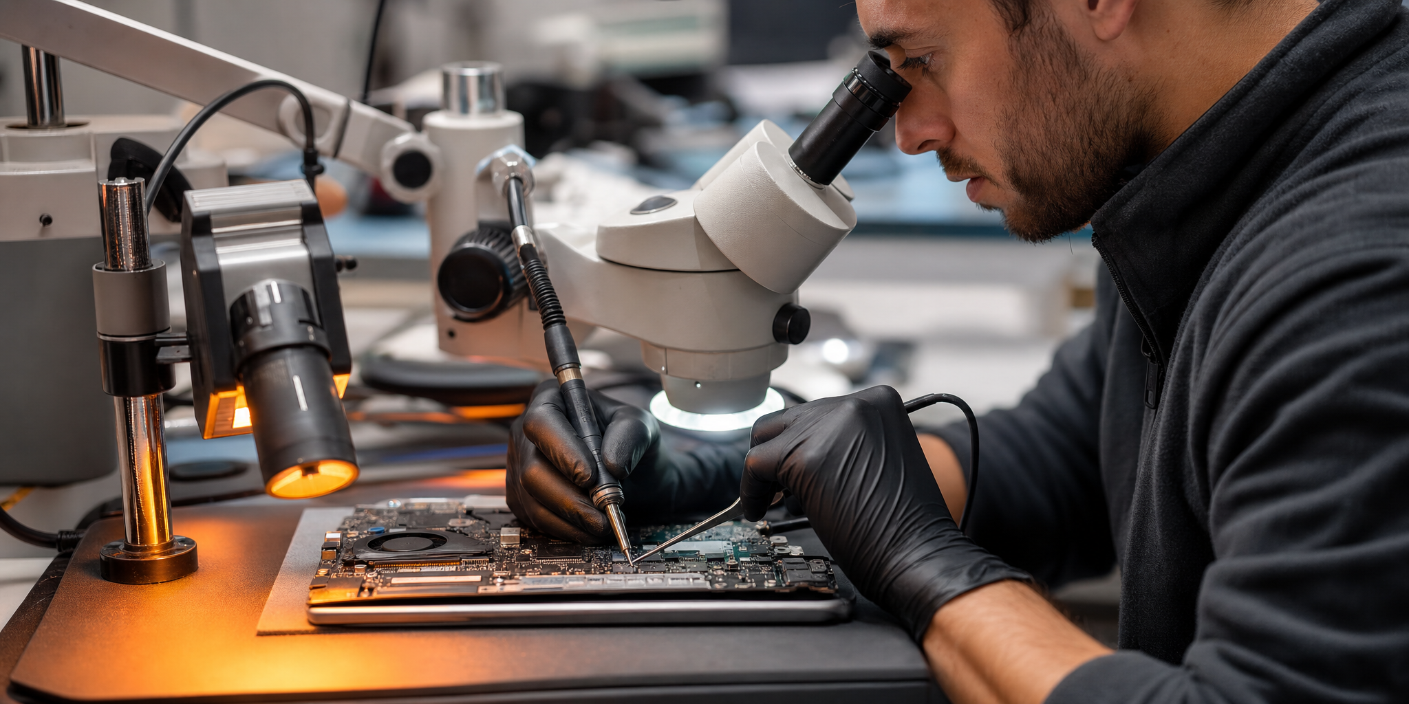 Expertise MacBook : Pourquoi la micro-soudure est la clé pour sauver votre carte mère