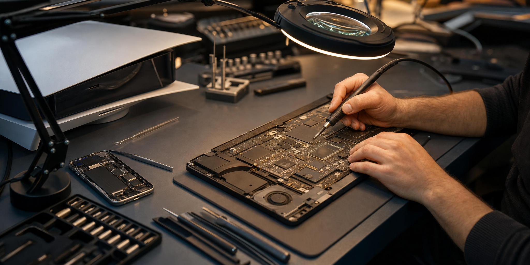 Réparation Apple, MacBook et Consoles : L'Expertise Mobile House au Service de vos Appareils