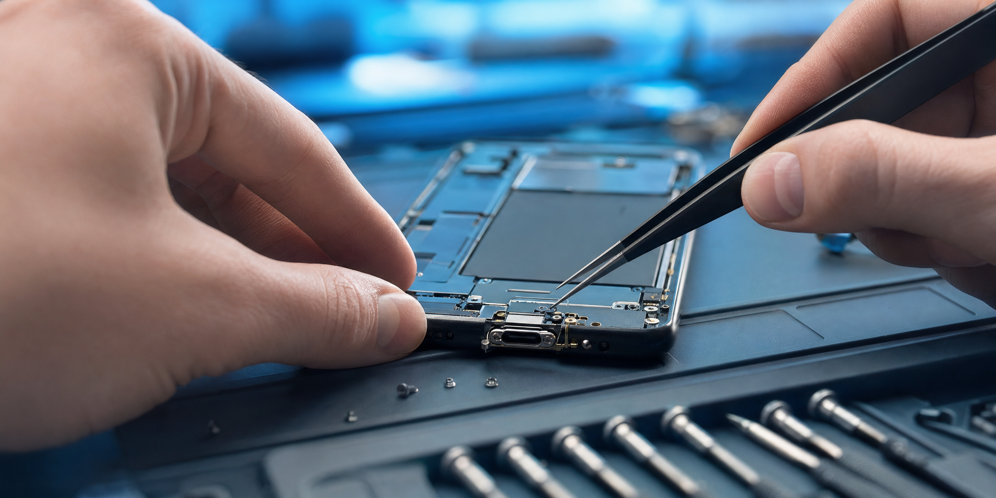 Réparation connecteur de charge Samsung Galaxy S24+ : Le diagnostic de nos experts