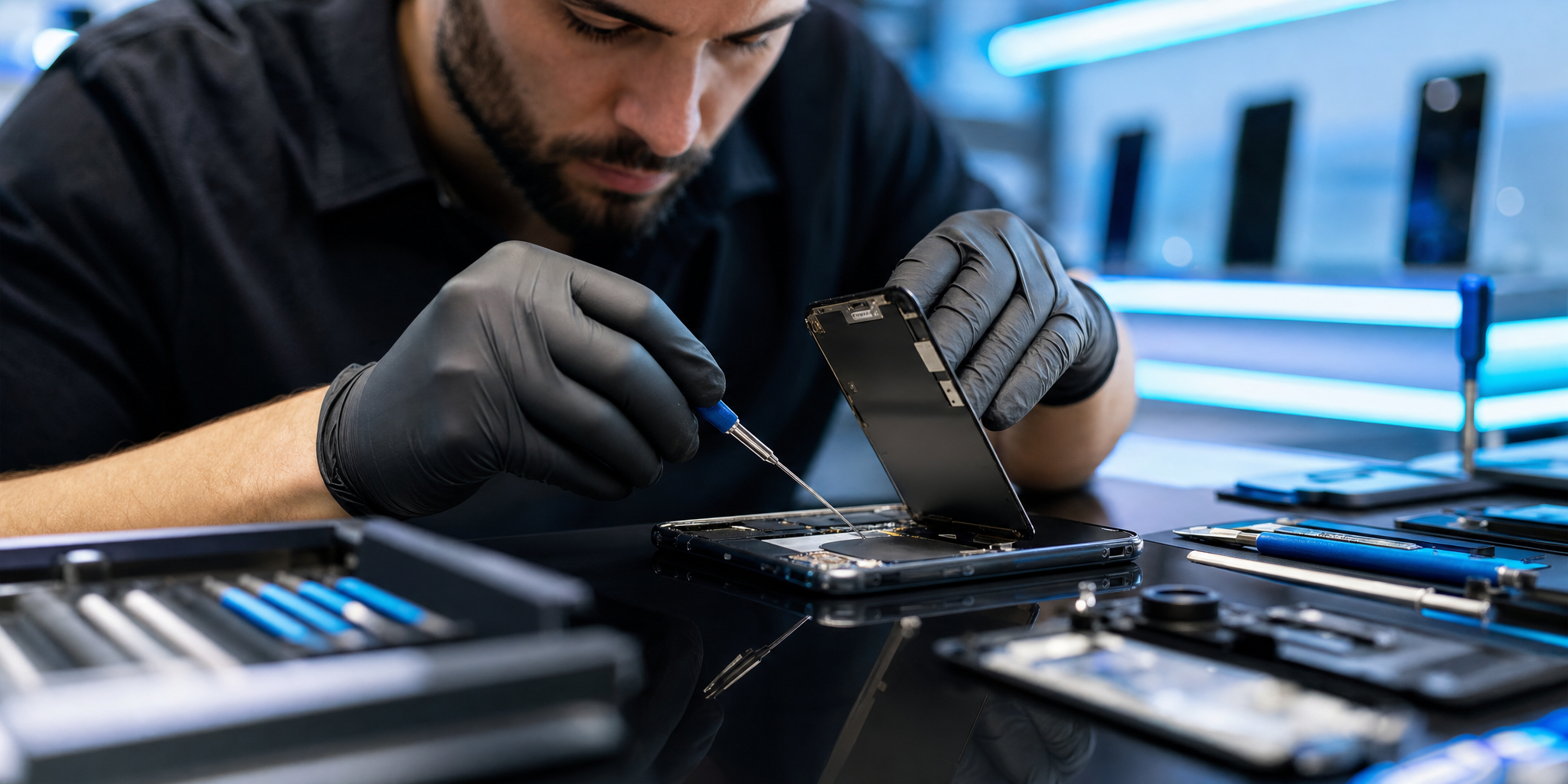 Réparation écran noir Samsung Galaxy A12 : Solutions et Experts à Lille