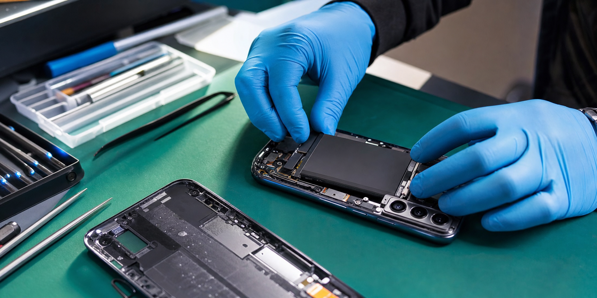 Réparation batterie Samsung Galaxy A16 : l'expertise Mobile House à Lille