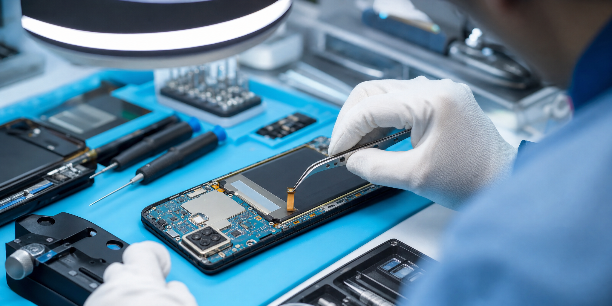 Réparation Nappe d'Interconnexion Samsung Galaxy A12 : L'Expertise Express 30 min par Mobile House