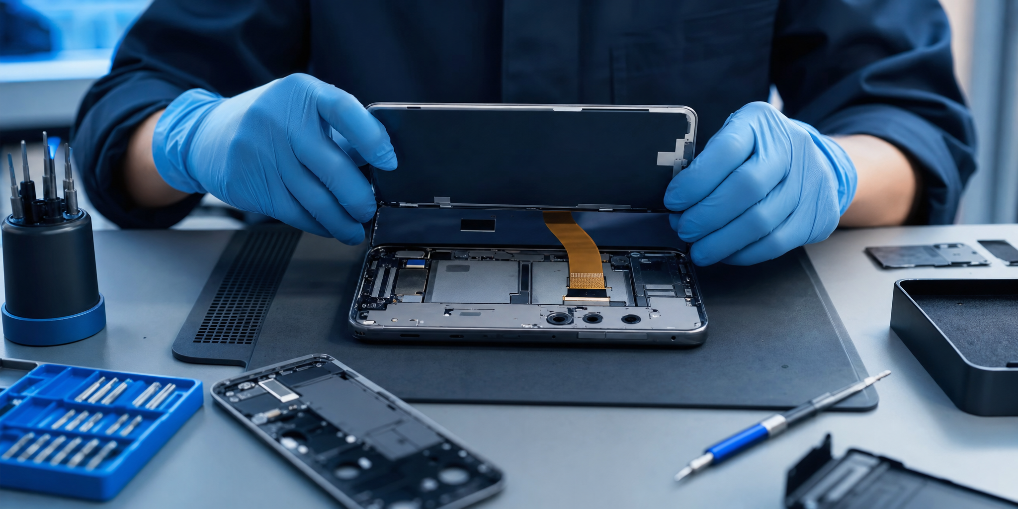 Samsung Galaxy A05s : Remplacement écran externe à Lille - Mobile House