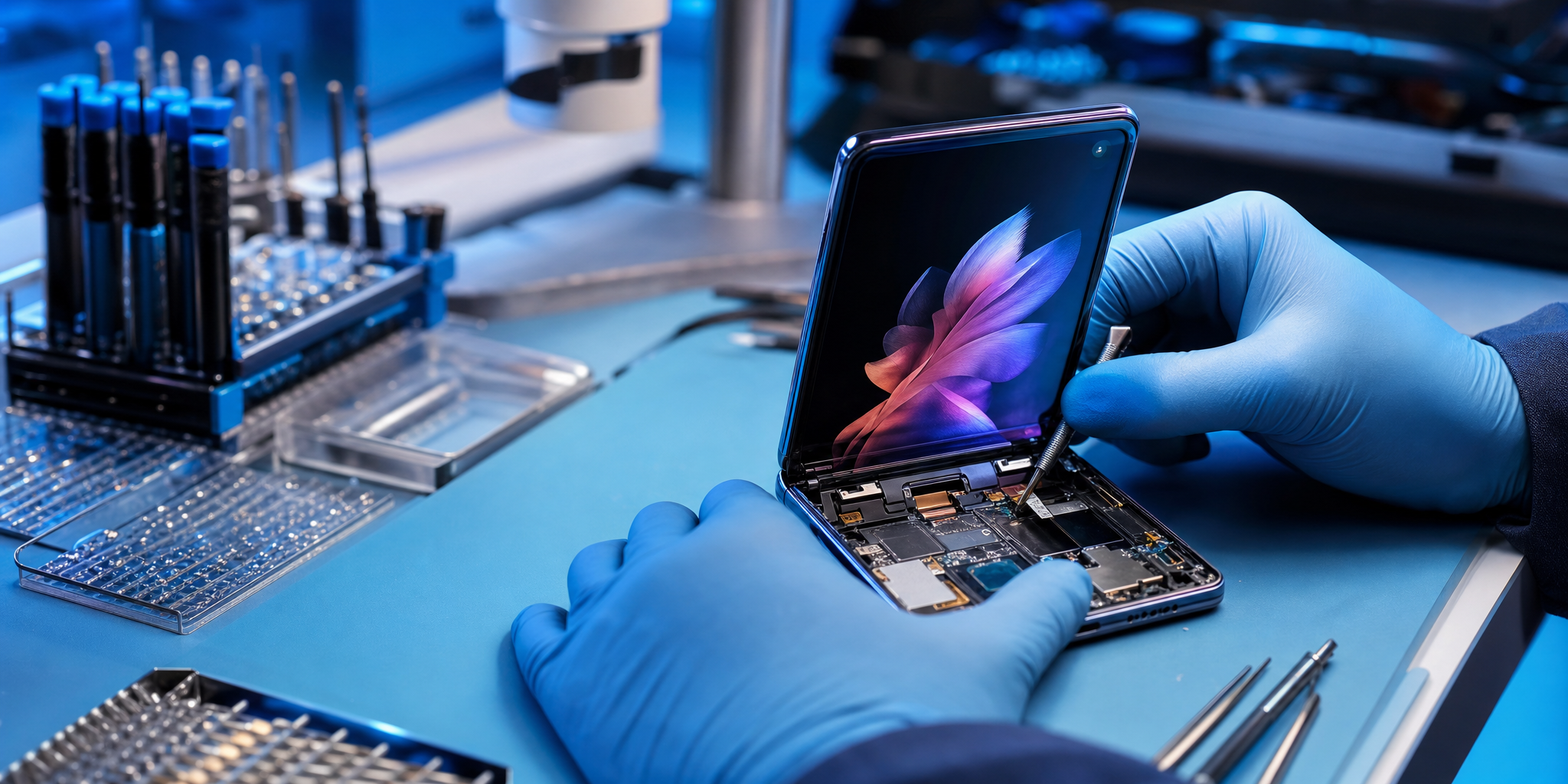 Réparation Samsung Galaxy Z Flip : L'expertise technique Mobile House à Lille