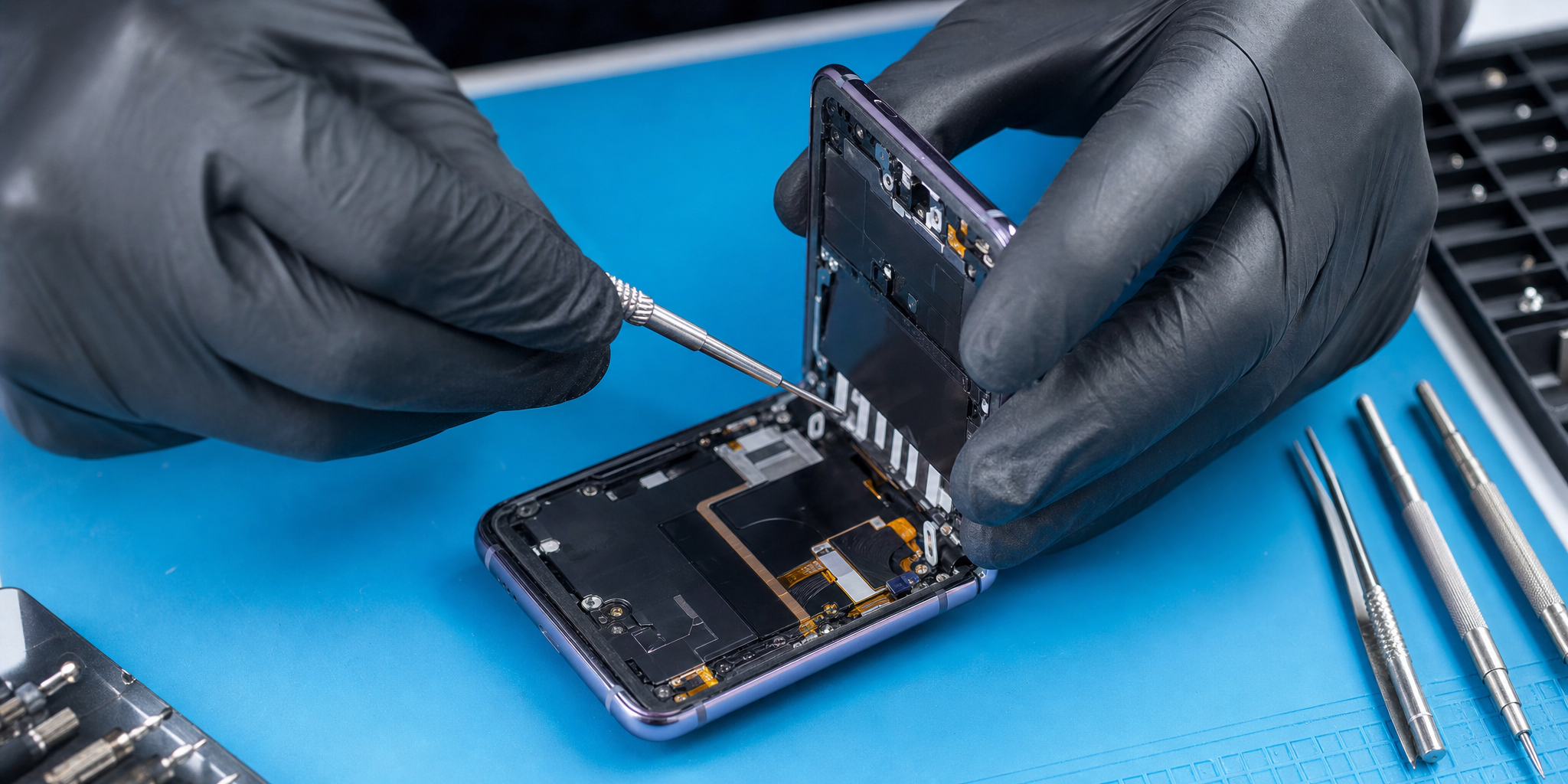 Réparation Écran Samsung Galaxy Z Flip : L'Expertise du Pliable par Mobile House