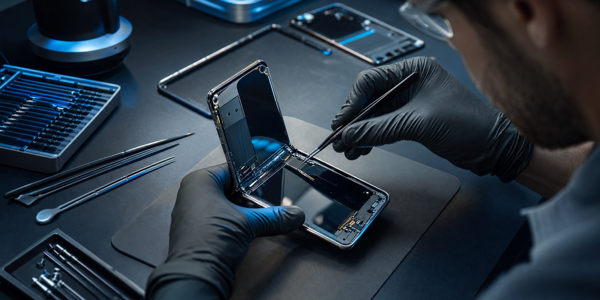 Réparation d'écran Samsung Galaxy Z Flip : L'expertise du pliable chez Mobile House