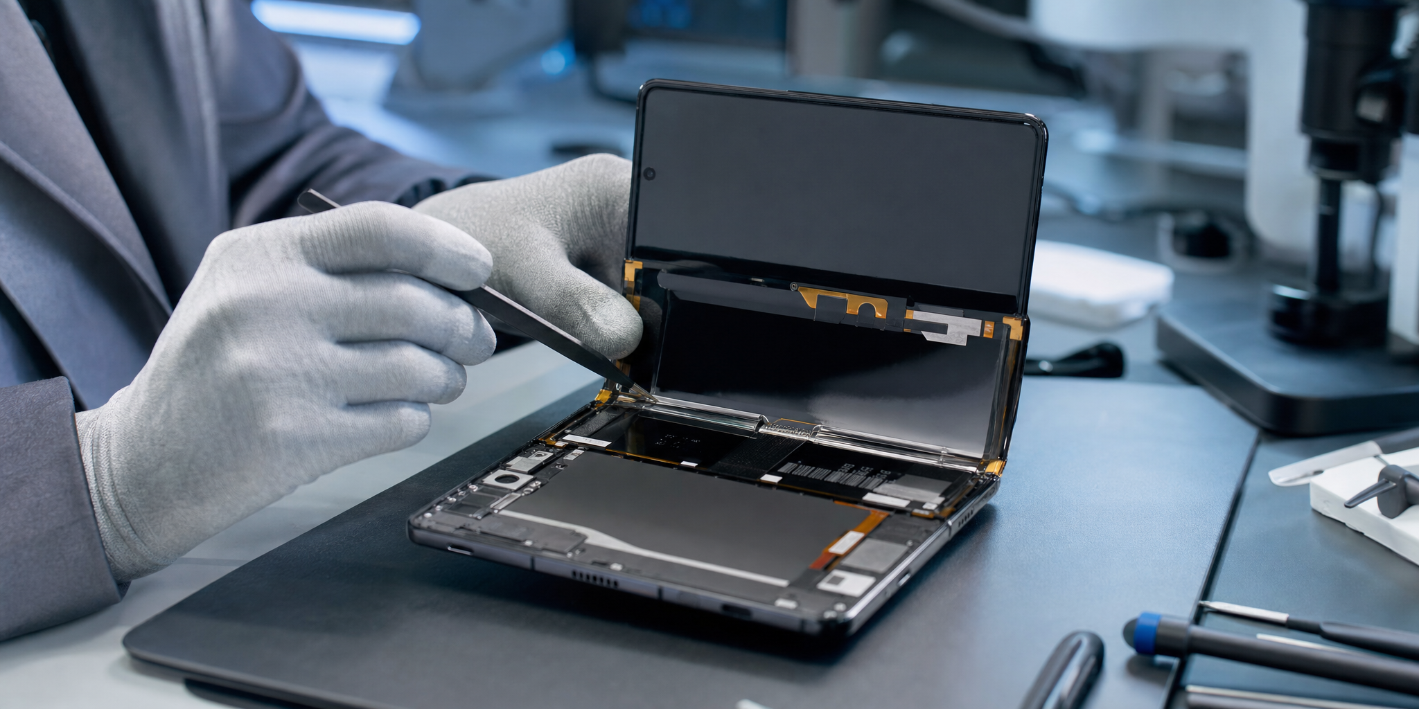 Réparation Expert Samsung Galaxy Z Fold 3 à Lille : Écran, Batterie et Connecteur