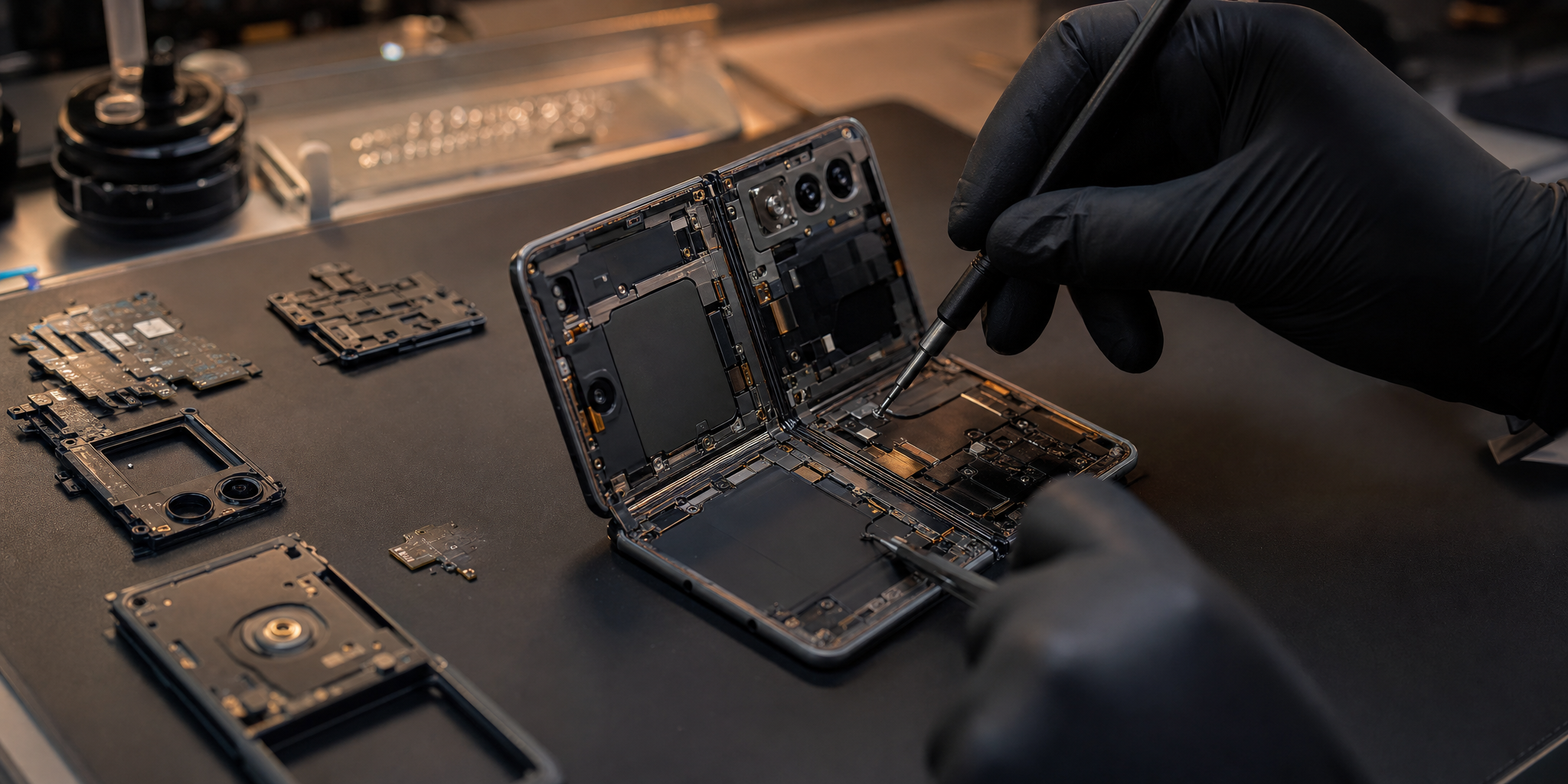 Réparation Samsung Galaxy Z Fold 4 : Écran, Batterie et Données Express