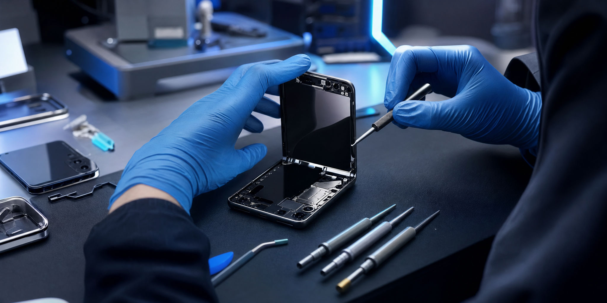 Réparation expert Samsung Galaxy Z Flip 3 : Écran, Batterie et Data Recovery