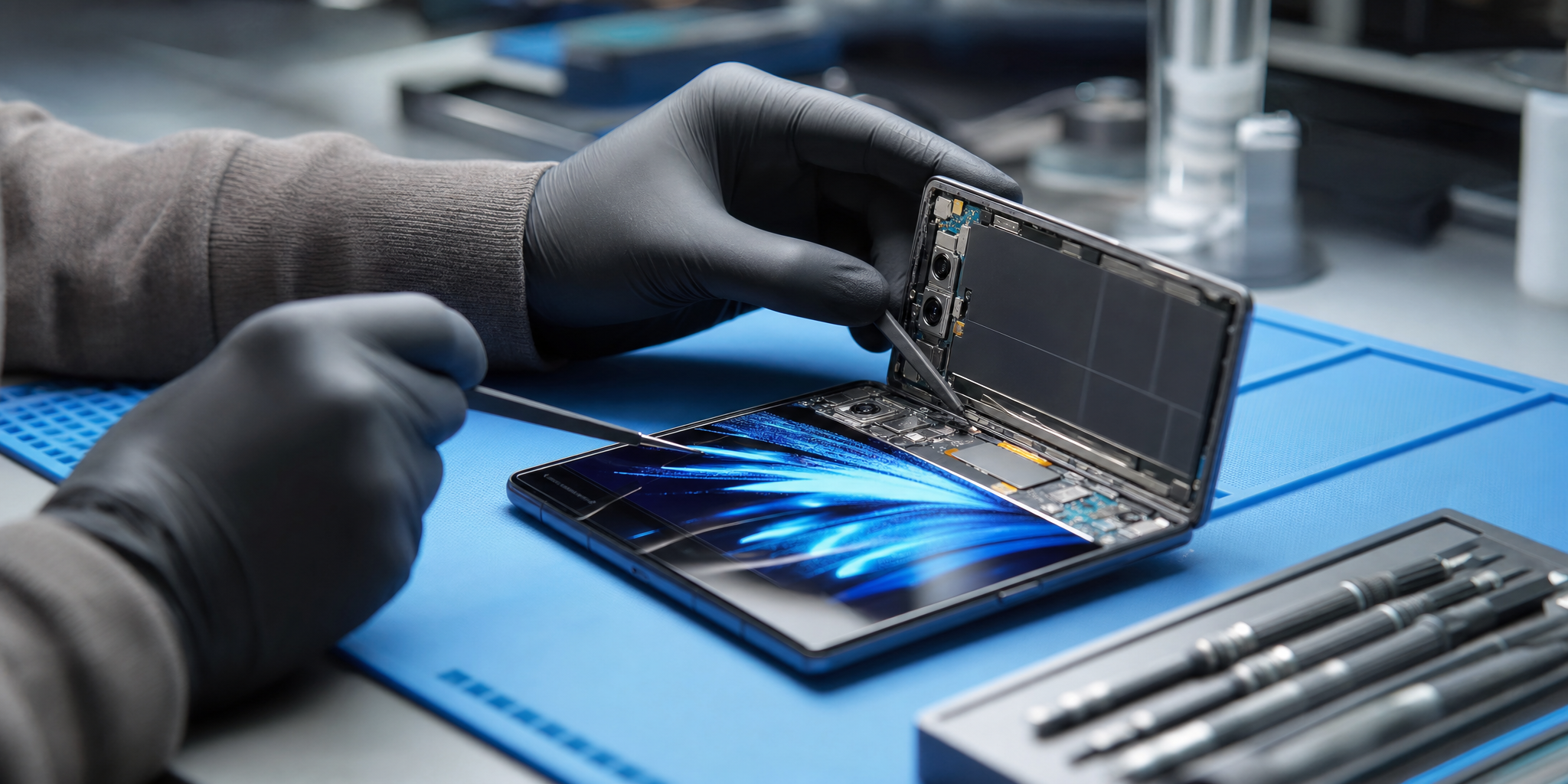Réparation Samsung Galaxy Z Fold 6 à Lille : Experts en Écrans Pliables et Dalles OLED