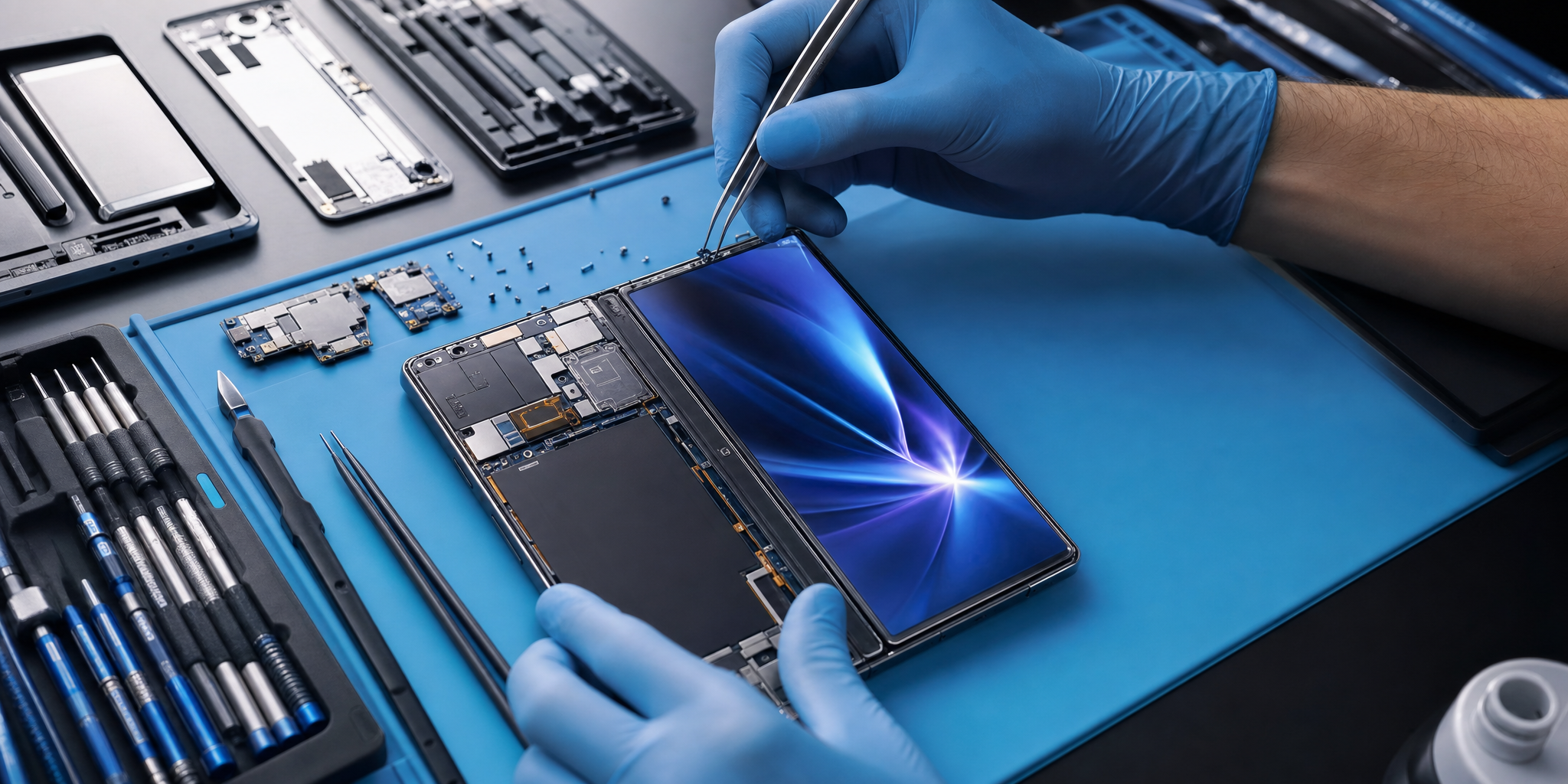 Réparation Expert Samsung Galaxy Z Fold 6 : L'excellence de l'Écran Pliable par Mobile House