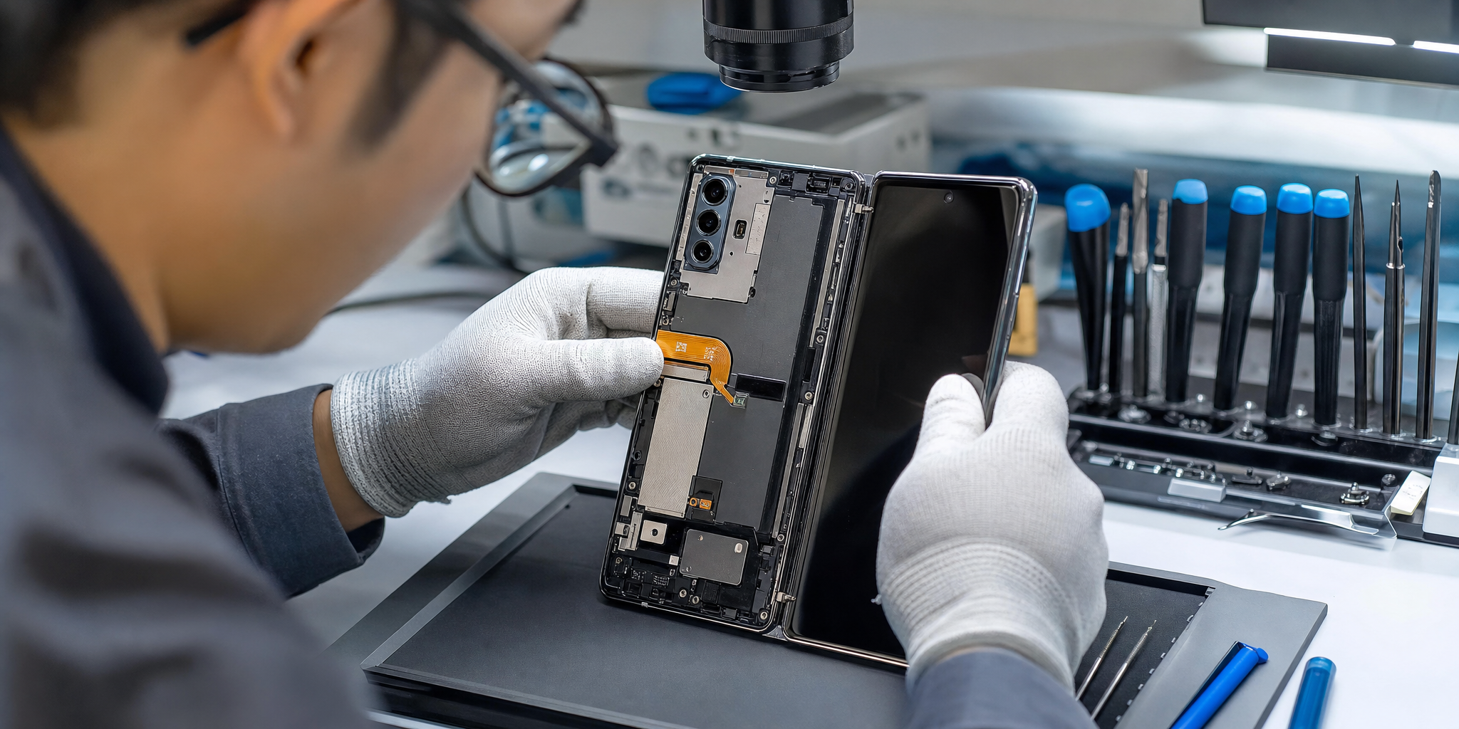 Réparation Samsung Galaxy Z Flip 3 : Écran, Batterie et Connecteur de Charge