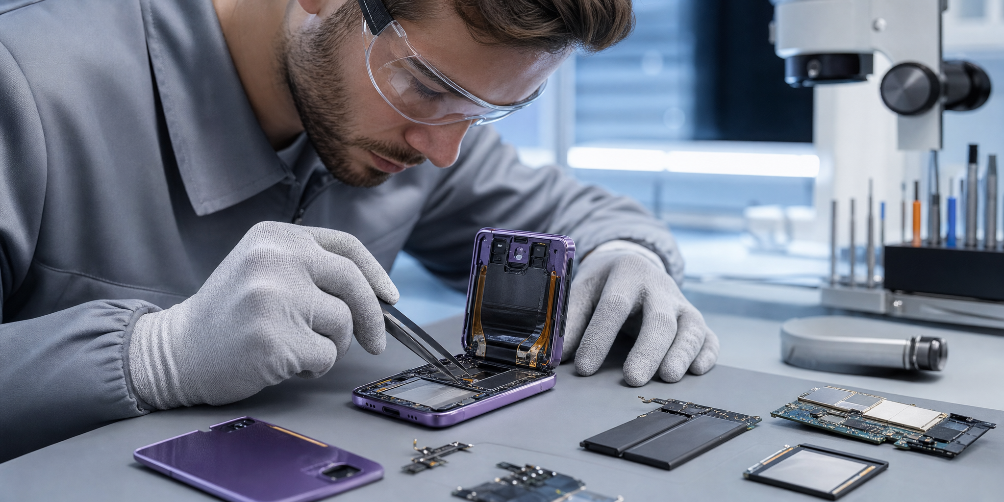 Réparation Écran et Batterie Samsung Z Flip 3 : Le Guide Expert