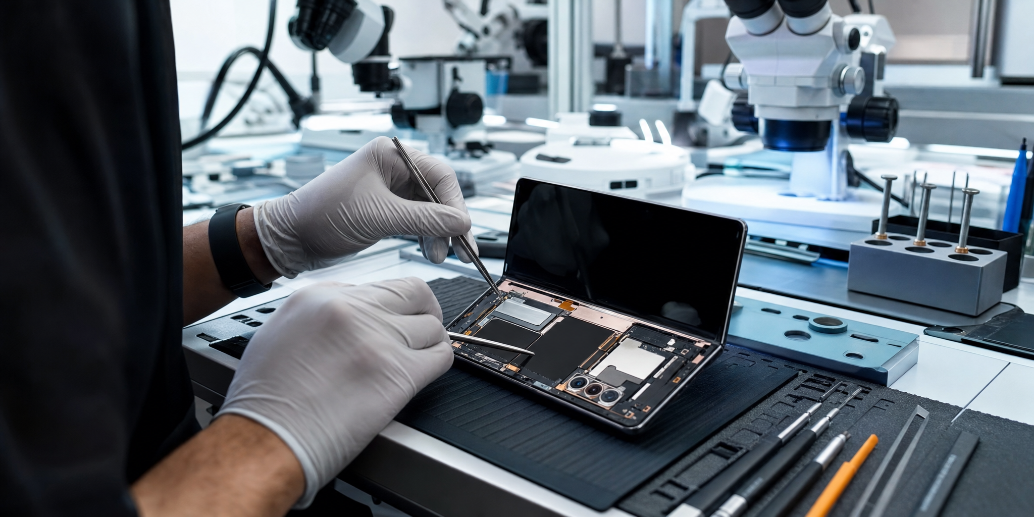 Guide Expert : Réparation Samsung Galaxy Z Fold 4 à Lille