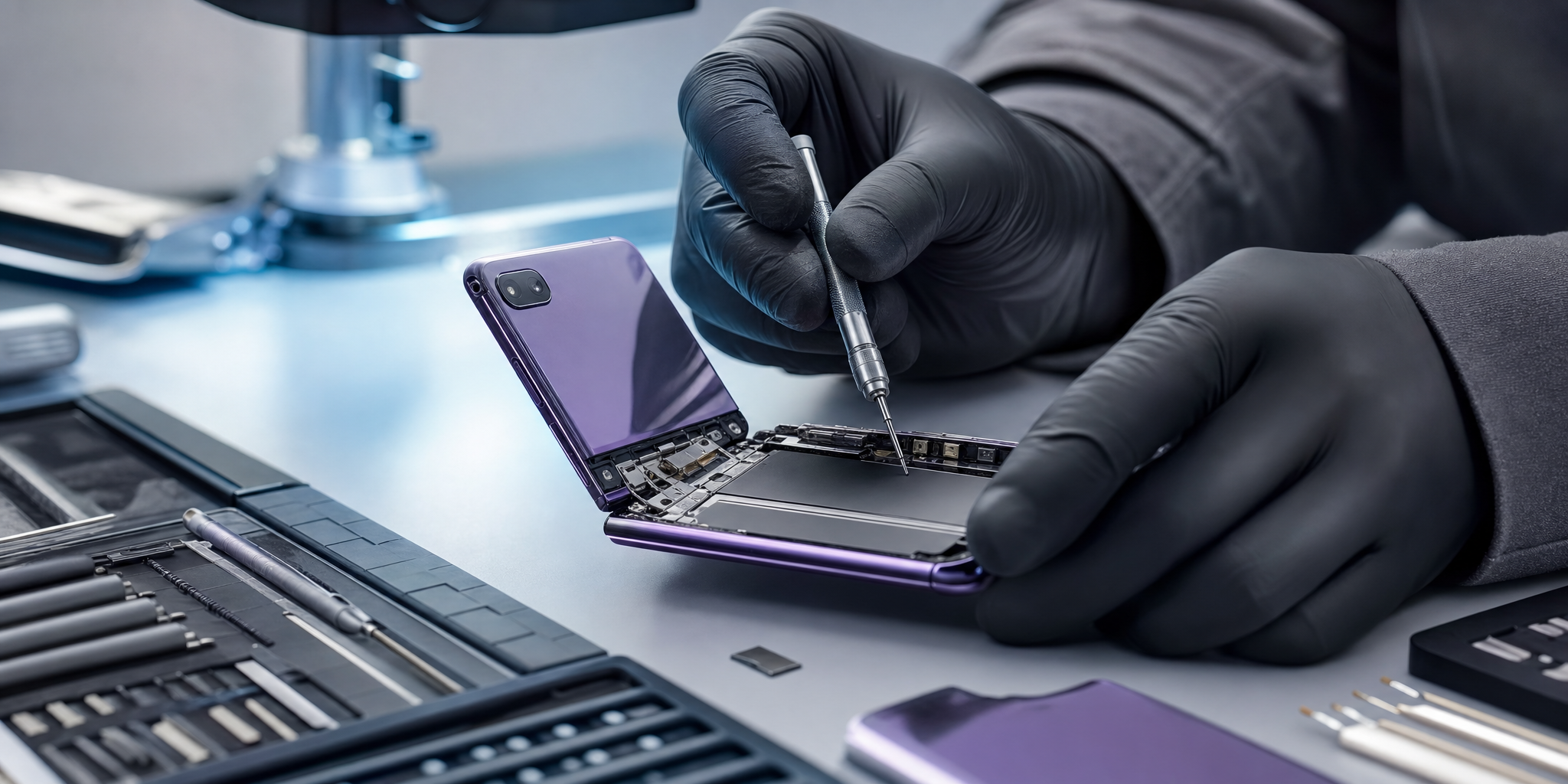 Réparation Samsung Galaxy Z Flip 4 à Lille : Écran pliable et Batterie