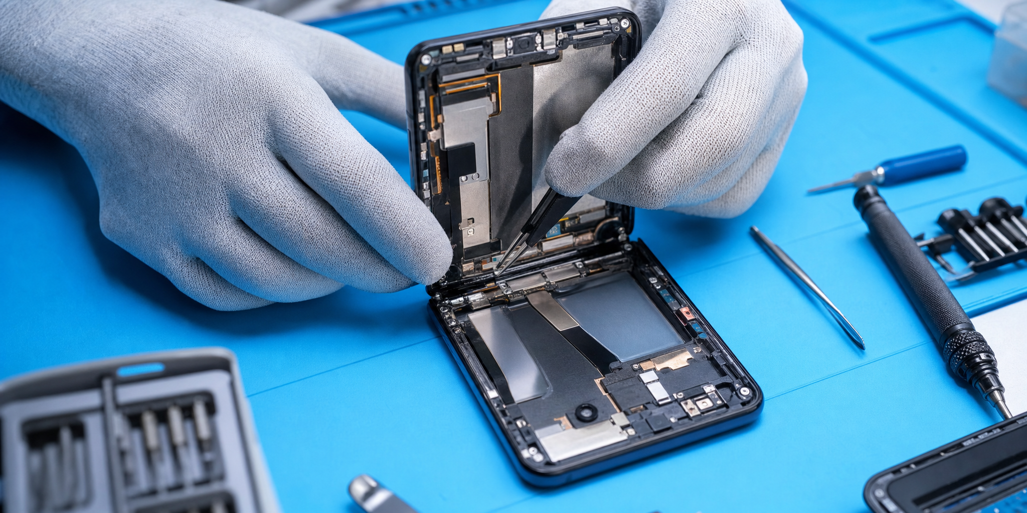 Réparation Samsung Galaxy Z Flip 3 : Écran, Batterie et Connecteur de Charge