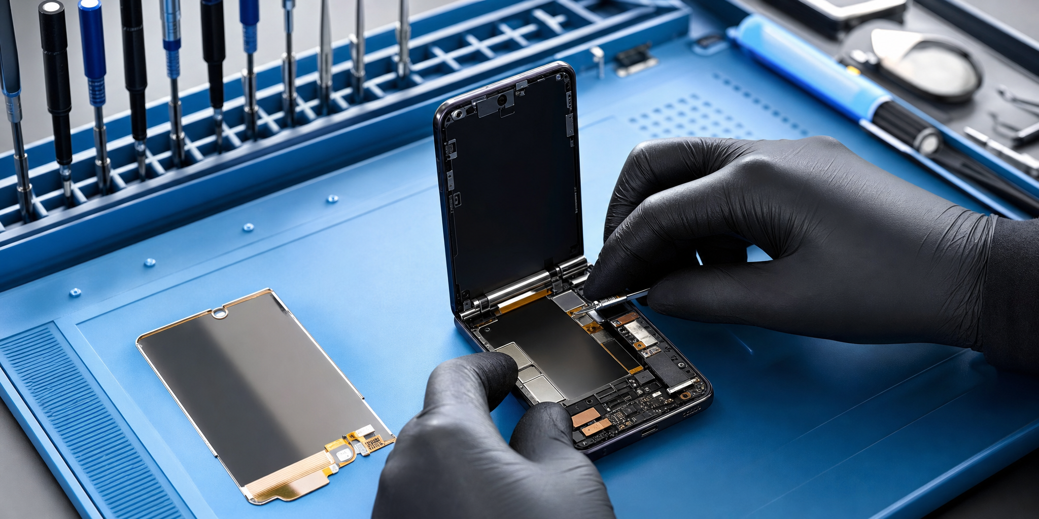 Réparation Samsung Galaxy Z Flip 3 : Écran, Batterie et Connecteur avec Mobile House