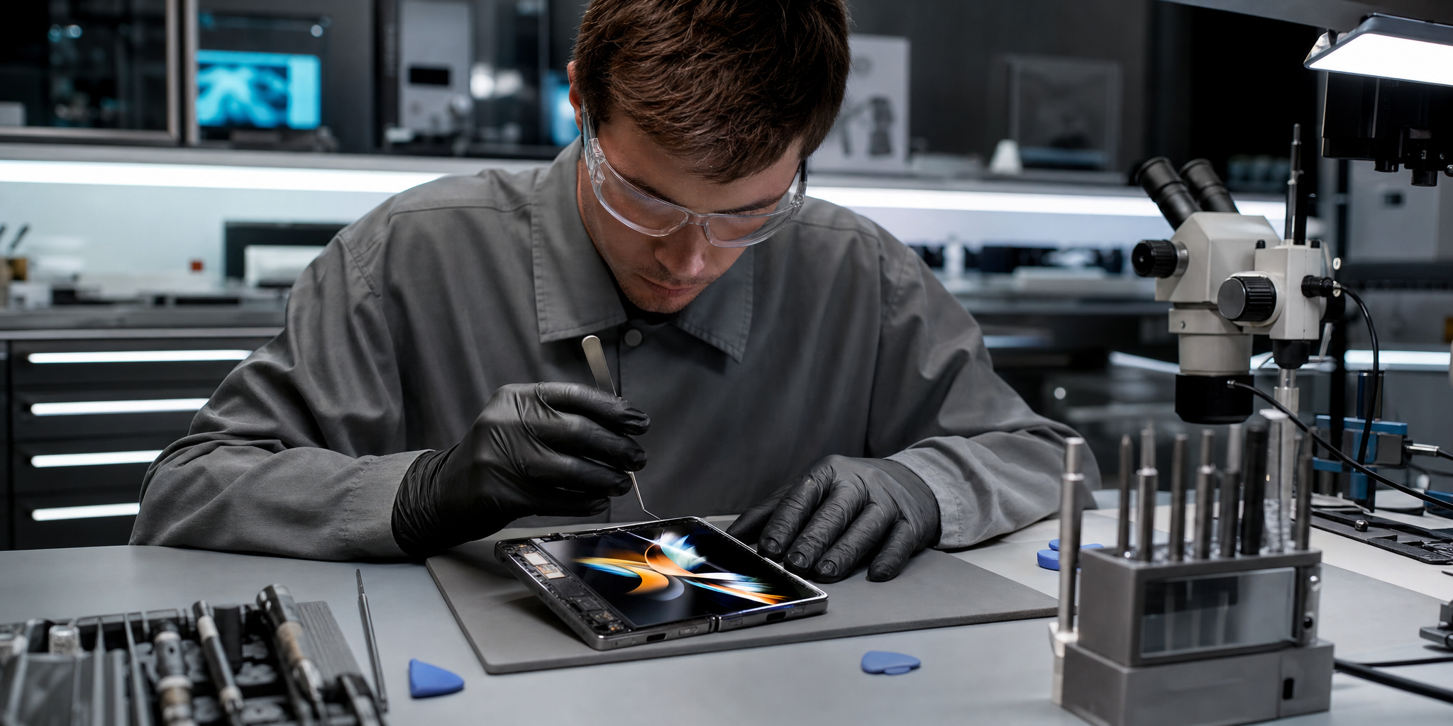 Réparation Samsung Galaxy Z Fold 4 : Comment sauver votre écran pliable et booster ses performances