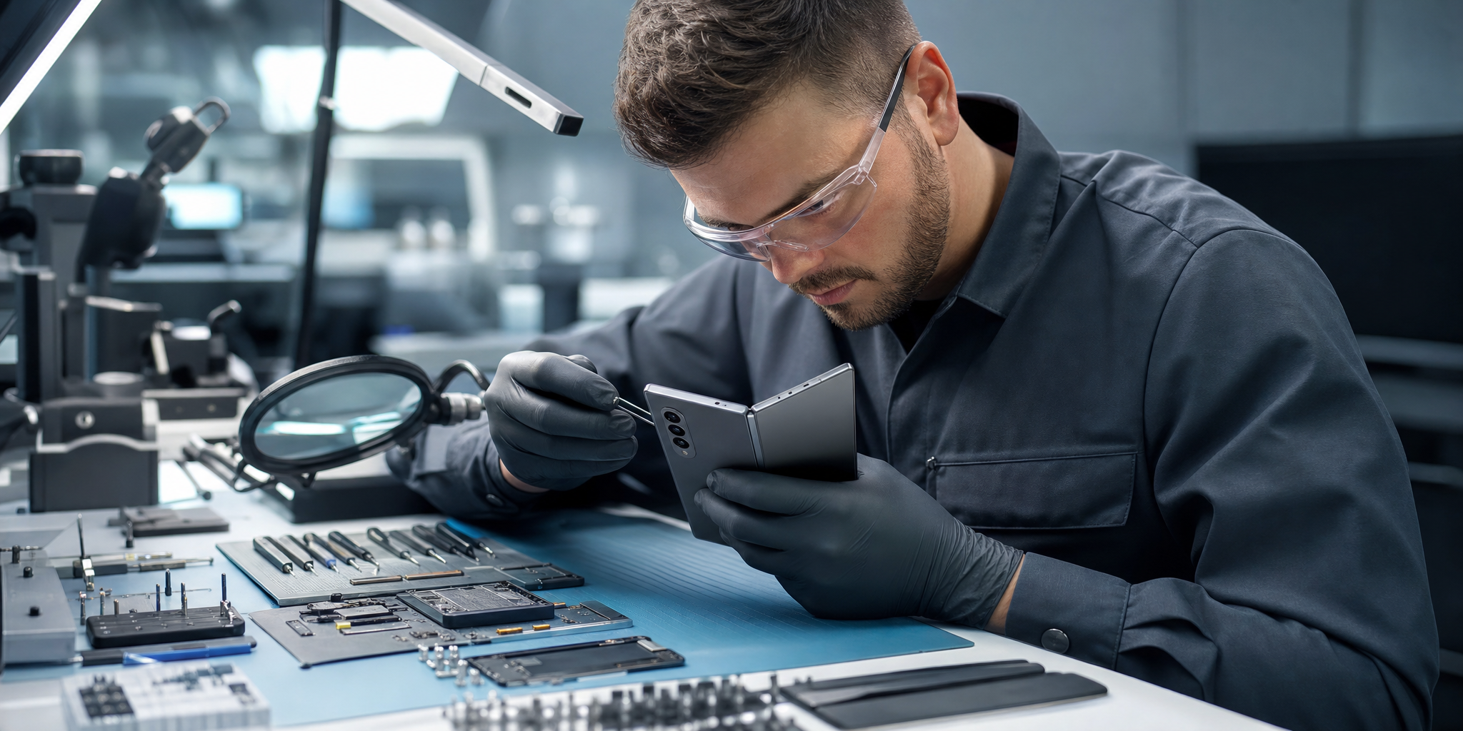 Réparation Samsung Galaxy Z Fold 7 : L'expertise des écrans pliables par Mobile House