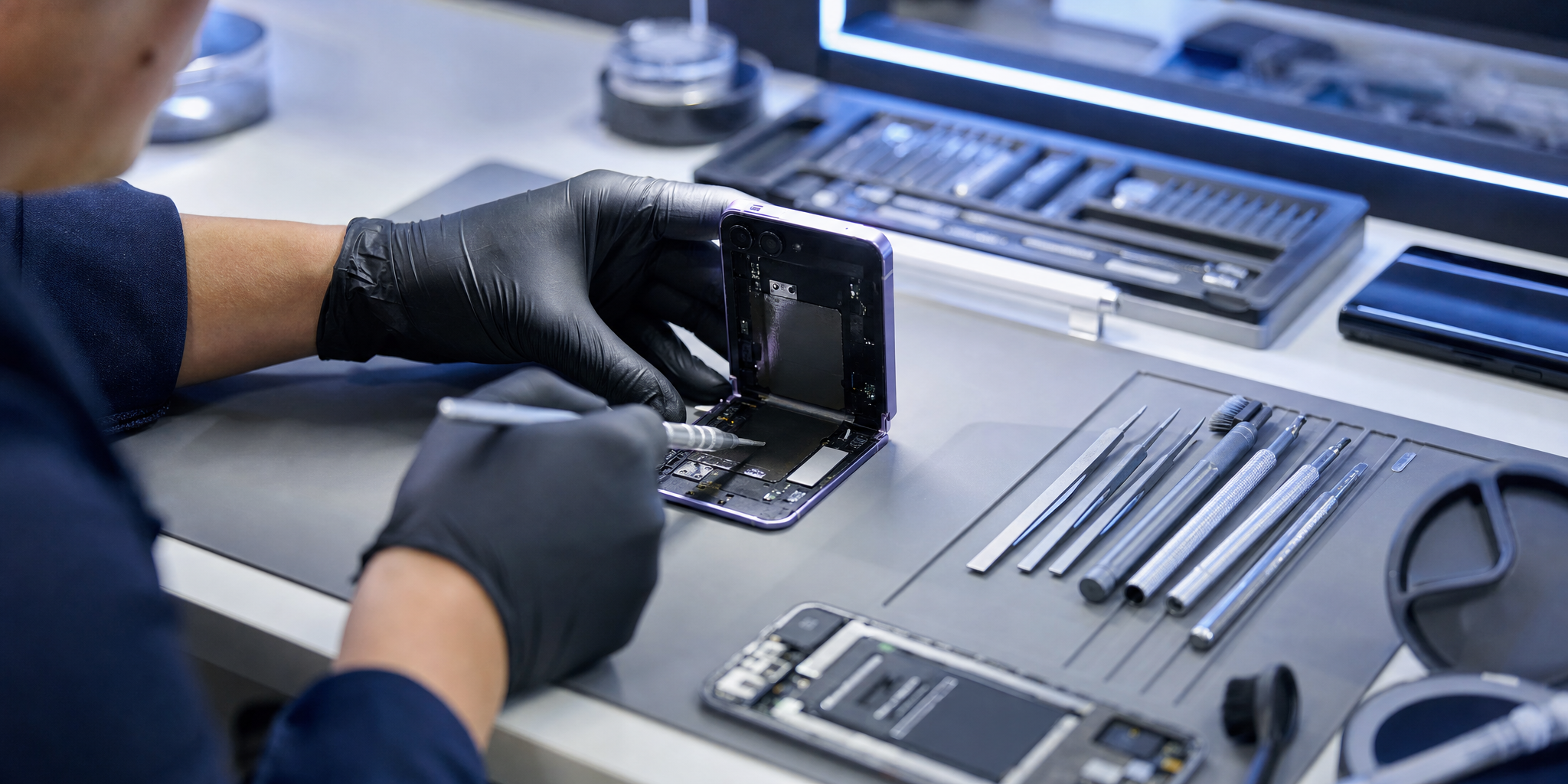 Réparation Écran et Batterie Samsung Galaxy Z Flip 6 : Notre Guide d'Experts