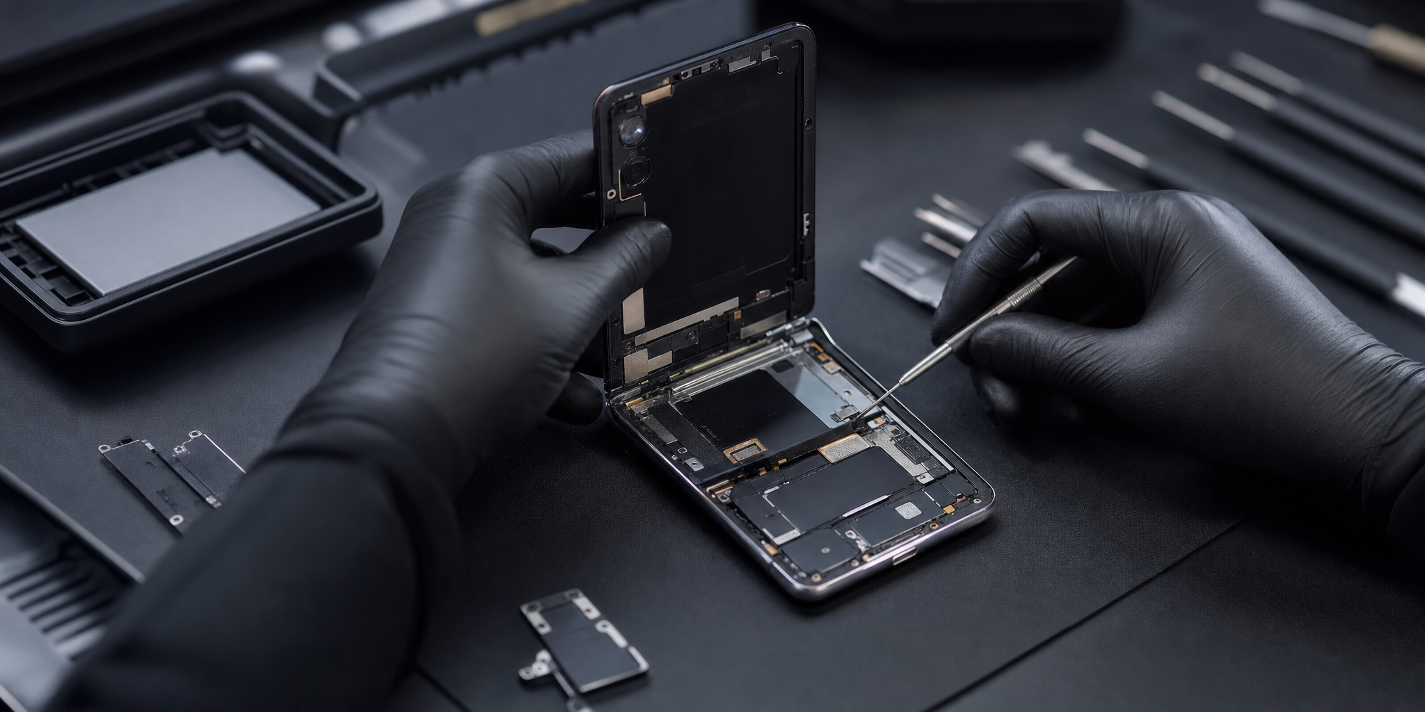 Réparation expert Samsung Galaxy Z Flip 3 : Comment sauver votre écran pliable et booster sa batterie ?