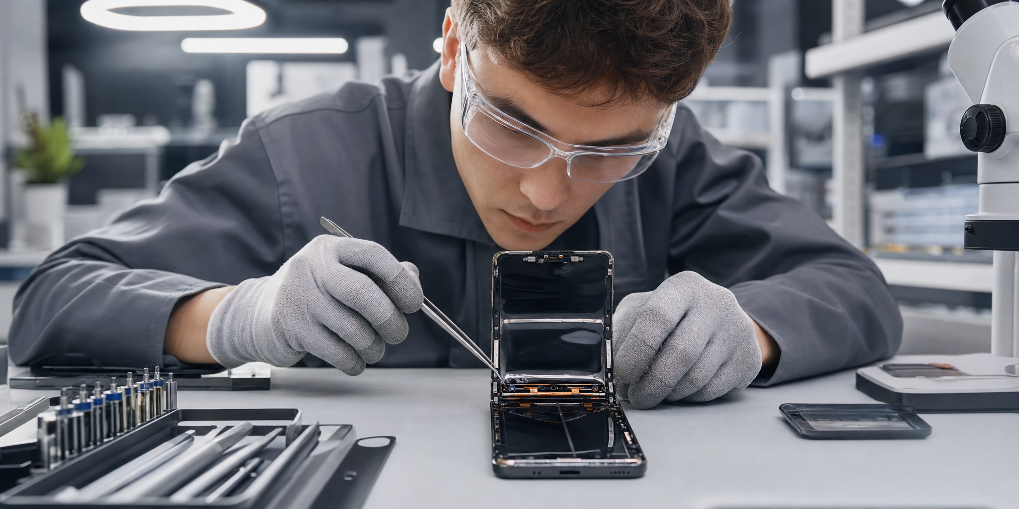 Réparation expert Samsung Z Flip 3 : Sauvez votre écran pliable et vos données