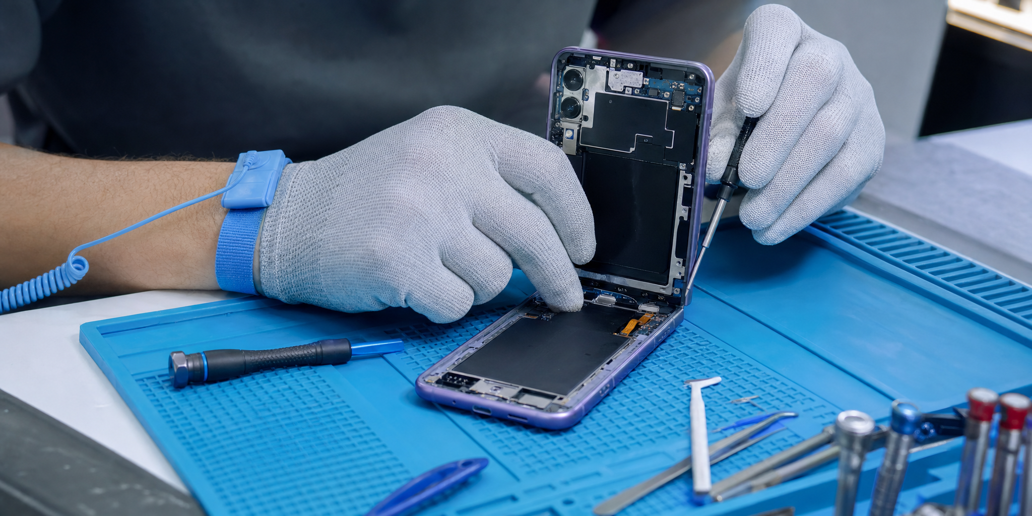 Guide de réparation Samsung Galaxy Z Flip 3 : Écran, Batterie et Diagnostic Pro