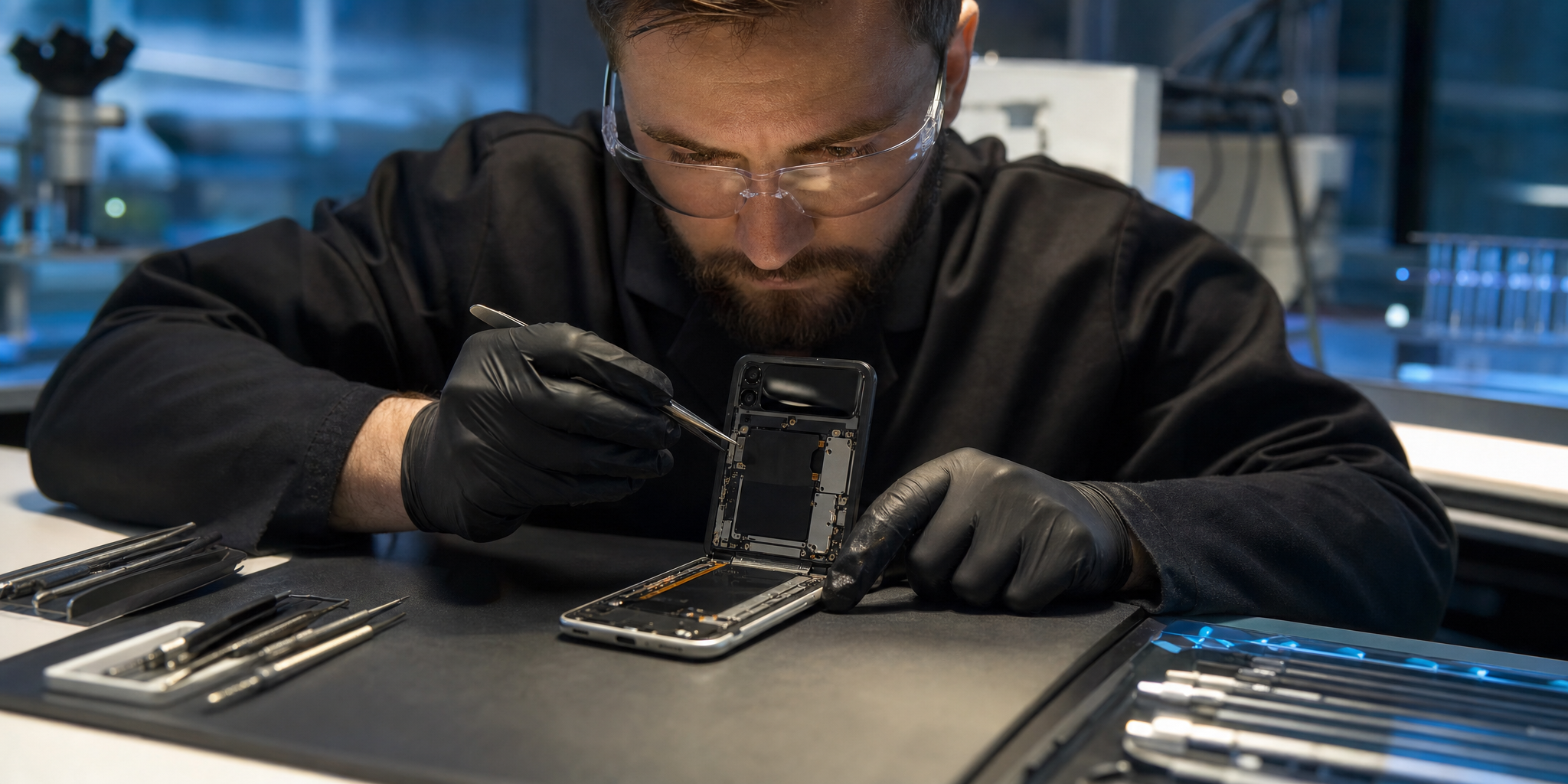 Réparation Samsung Galaxy Z Flip 3 à Lille : L’expertise technique Mobile House pour votre écran pliable