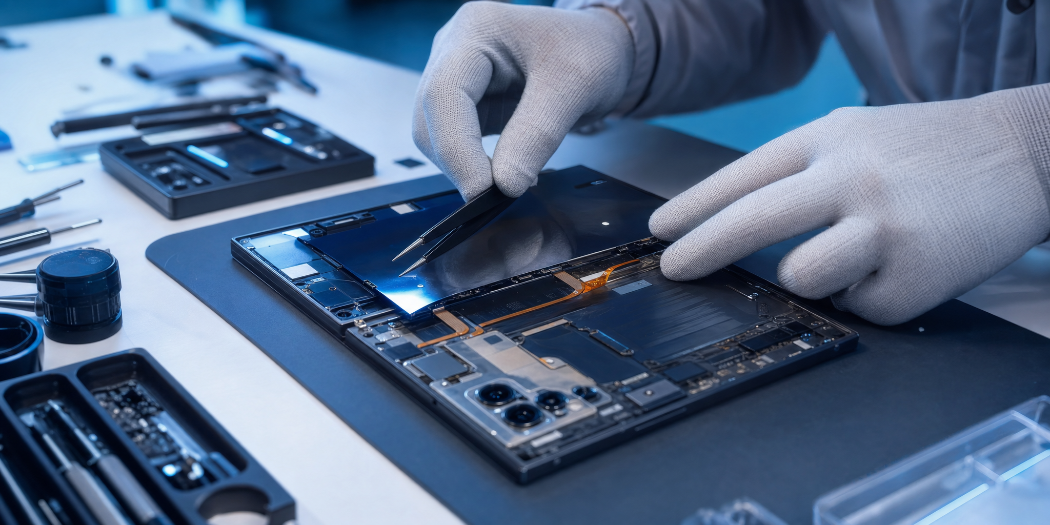 Réparation Samsung Galaxy Z Fold 7 : L'expertise sans perte de données pour votre écran, vitre et batterie