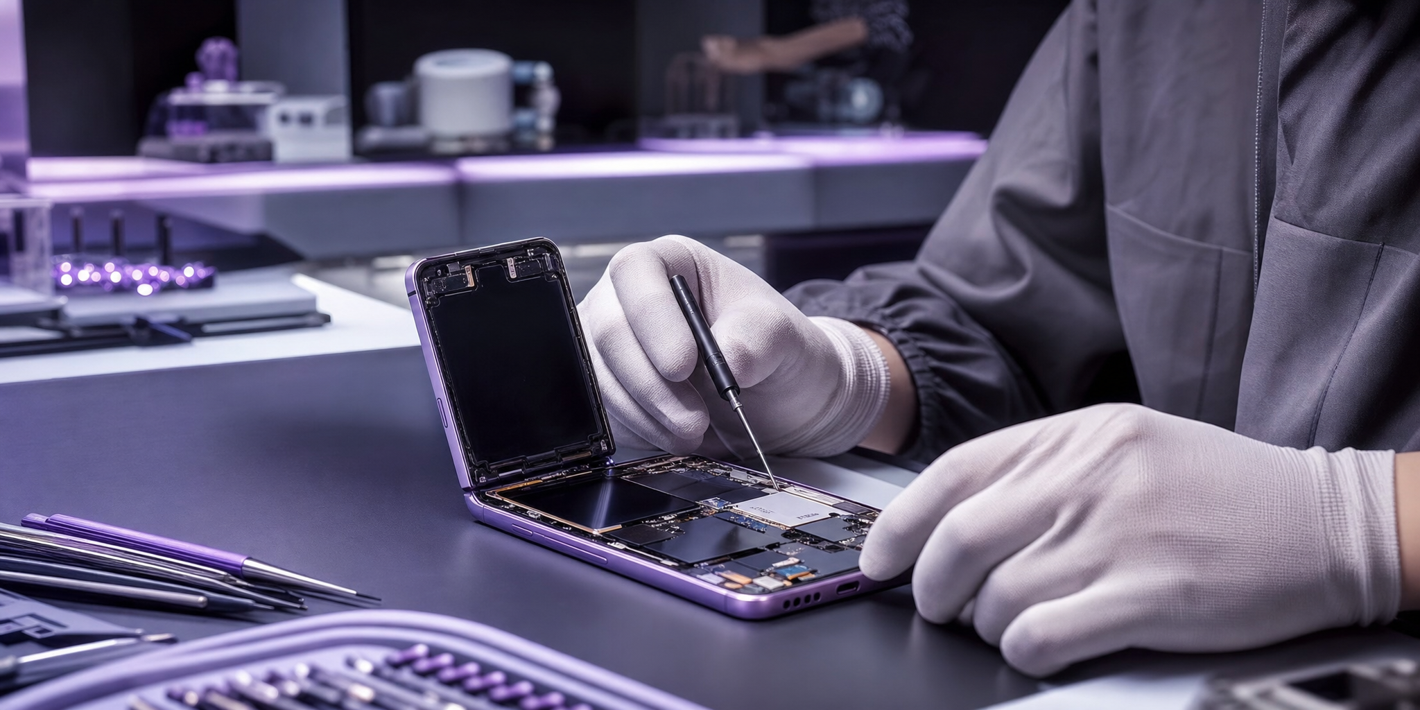 Réparation Samsung Galaxy Z Flip 4 : Écran, Batterie et Diagnostic Expert
