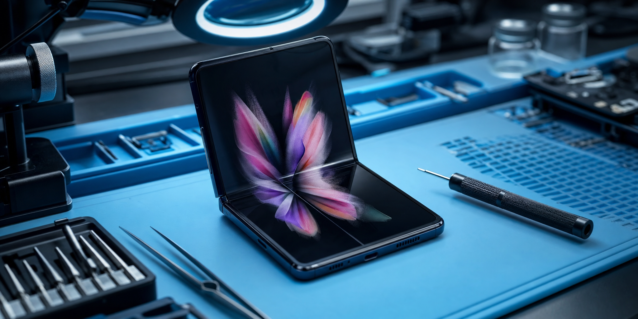 Réparation expert Samsung Galaxy Z Fold 3 : Redonnez vie à votre écran pliable