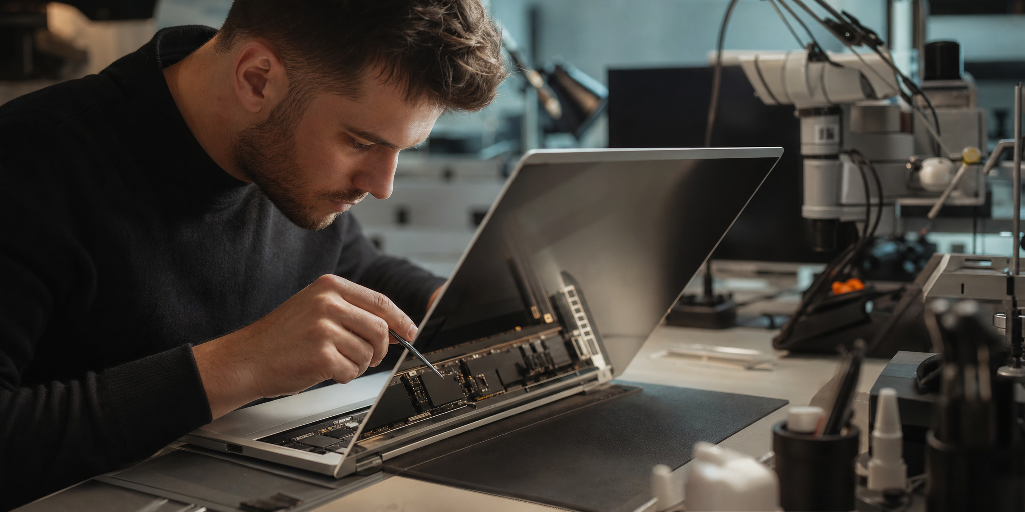 Réparation Écran MacBook Pro à Lille : L'Expertise Mobile House