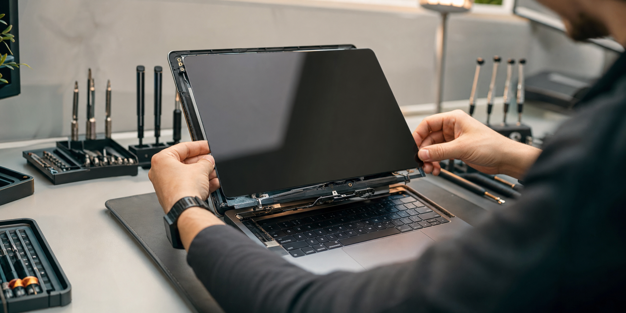 Réparation Écran MacBook Pro Fissuré : Solutions et Tarifs chez Mobile House Lille