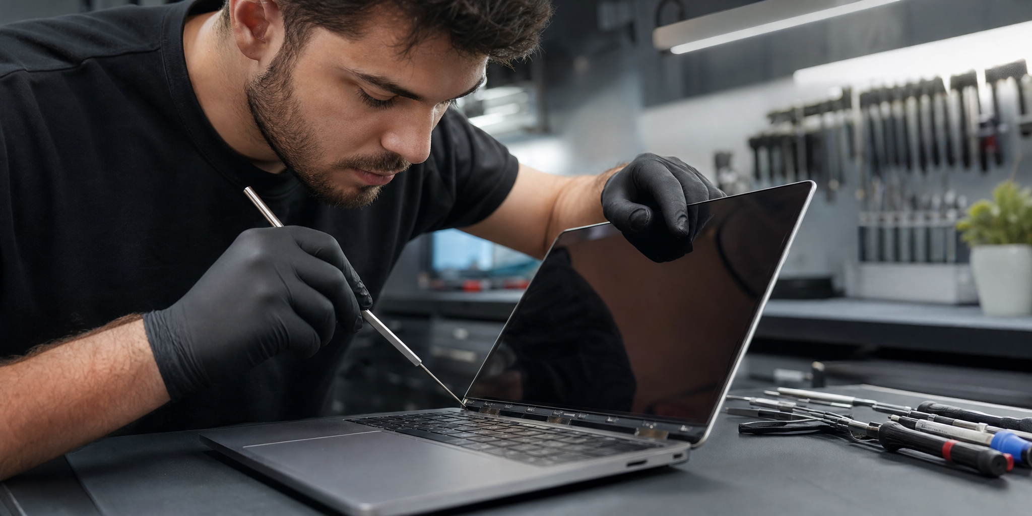 Changement et remplacement d'écran MacBook Pro fissuré : l'expertise Mobile House