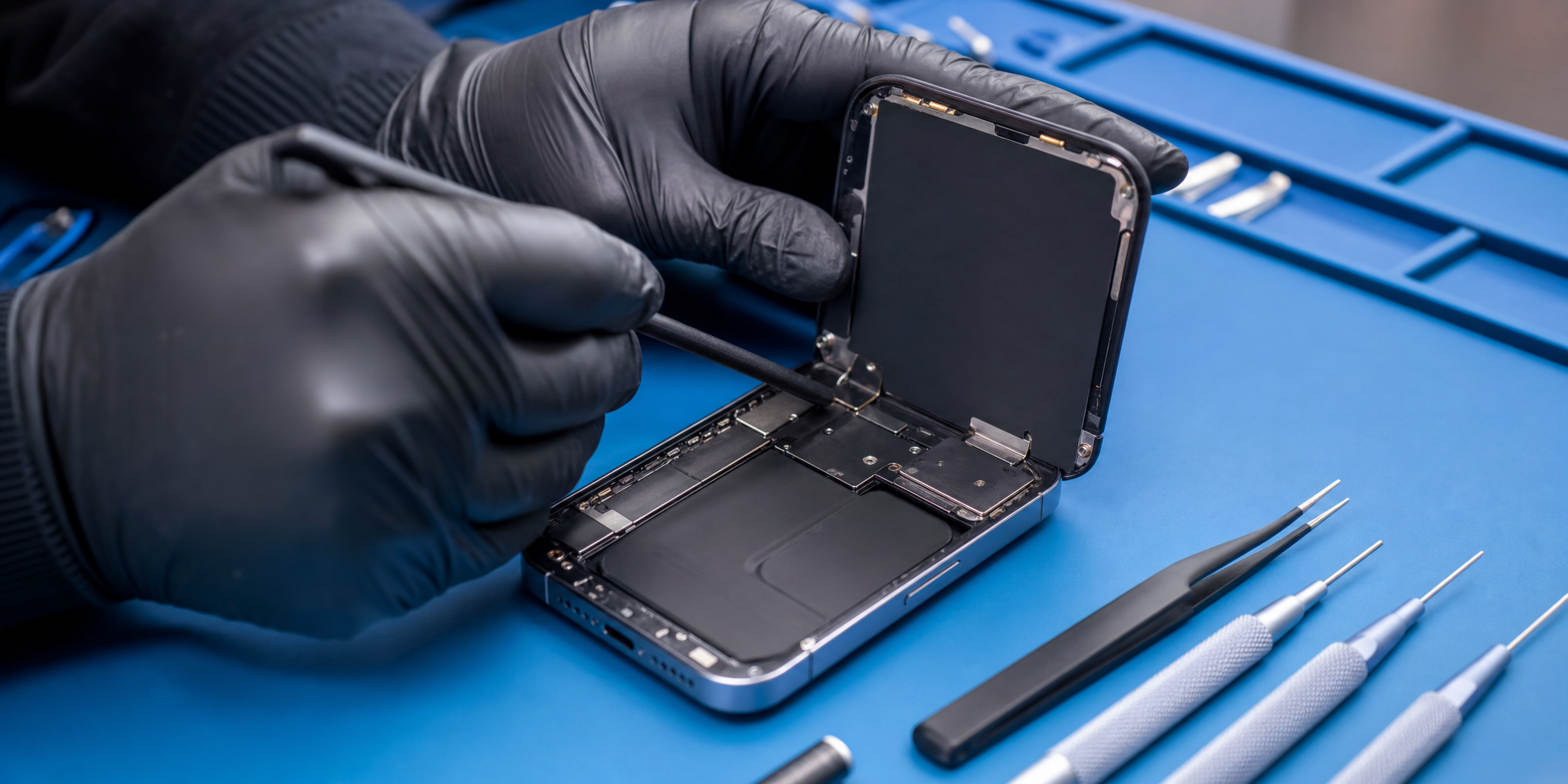 Réparation écran iPhone 14 Pro à Lille : L'expertise Mobile House sans perte de données