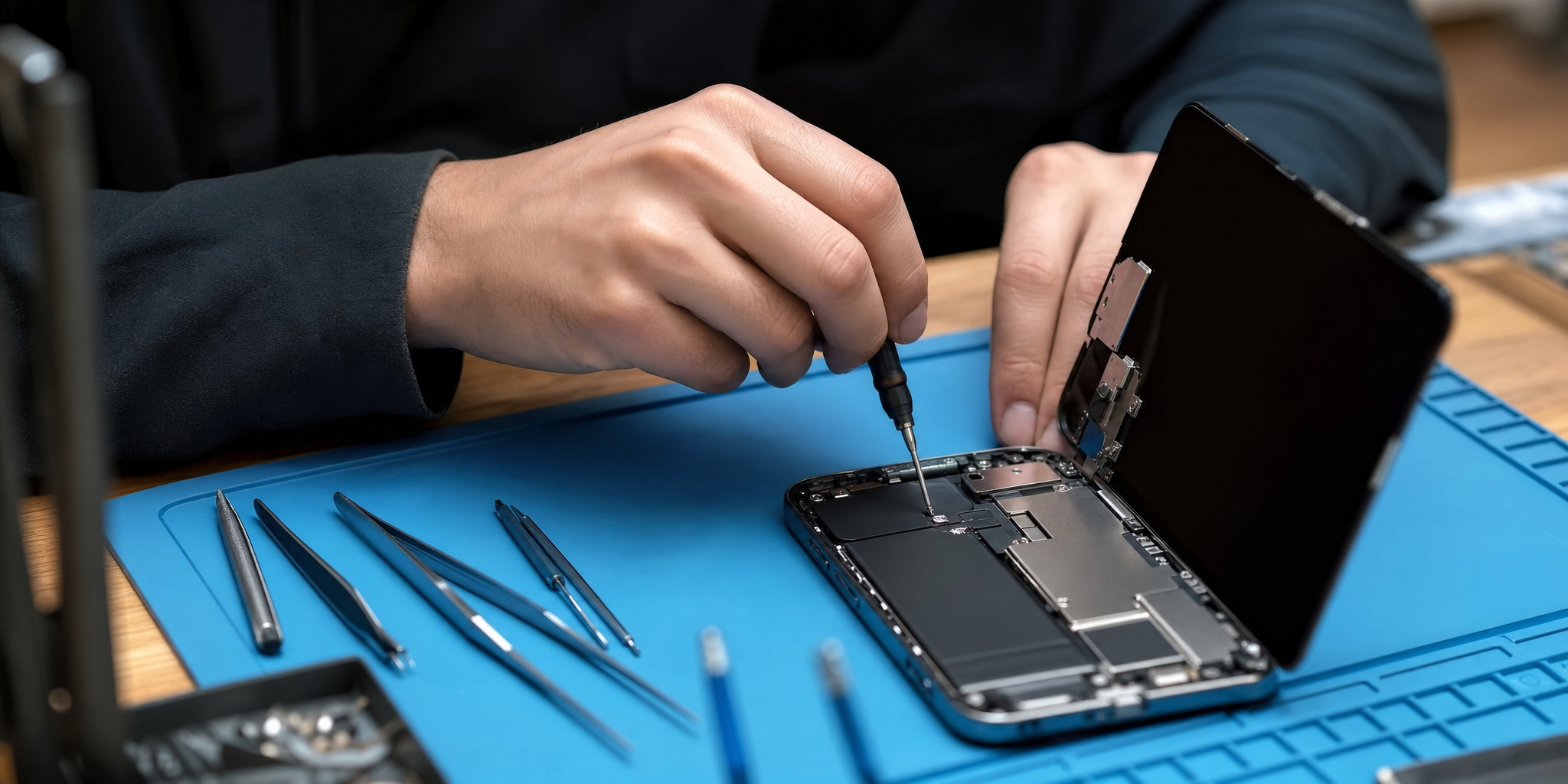 Réparation écran iPhone 15 Pro à Lille chez Mobile House : experts en réparation smartphone rapide et garantie