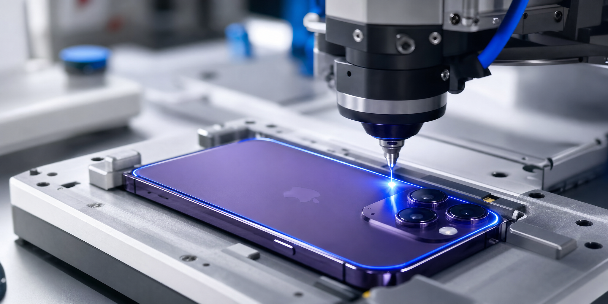 Réparation de la vitre arrière d'un iPhone 14 Pro Max à Lille : la révolution laser en 30 minutes