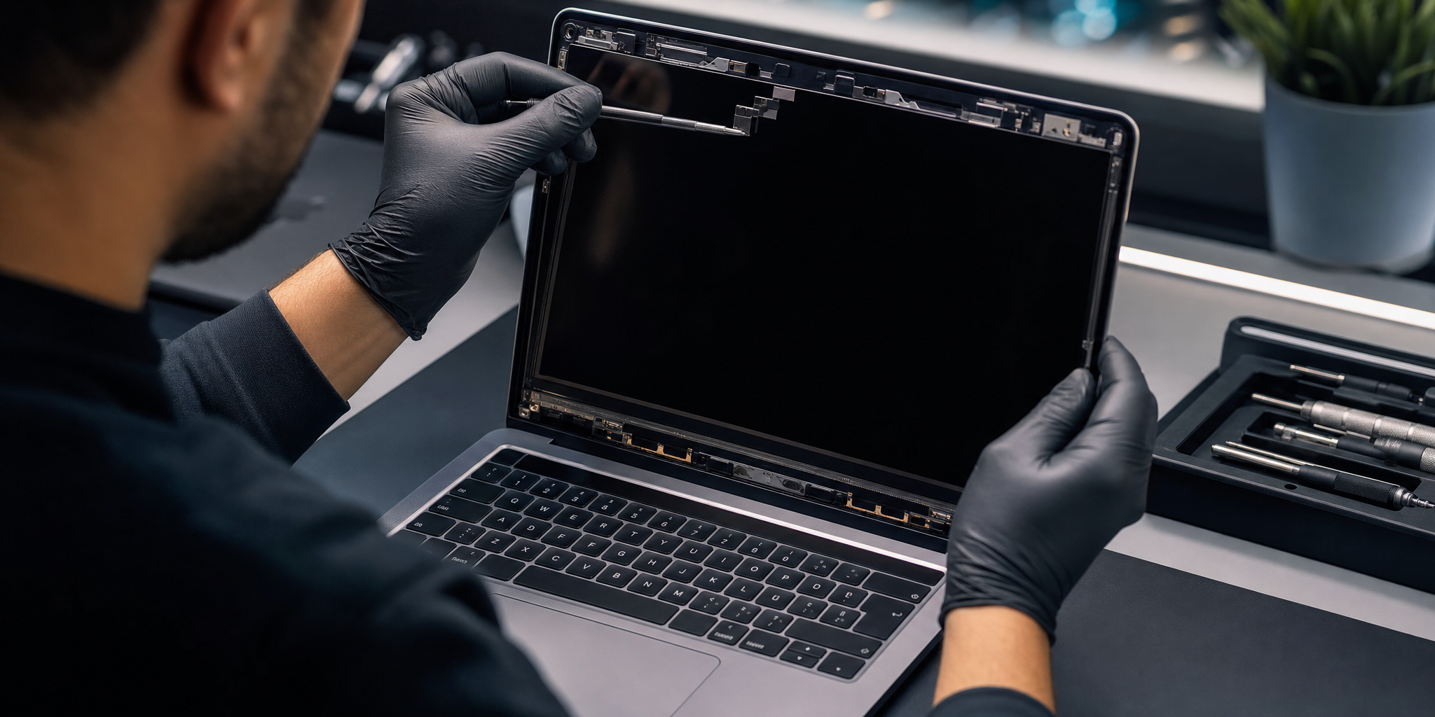 Écran MacBook Pro fissuré : Solutions et expertise pour une réparation express
