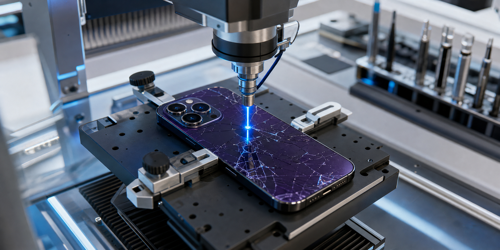 Réparation de la vitre arrière de l'iPhone 14 Pro Max : la révolution du laser en 30 minutes chez Mobile House