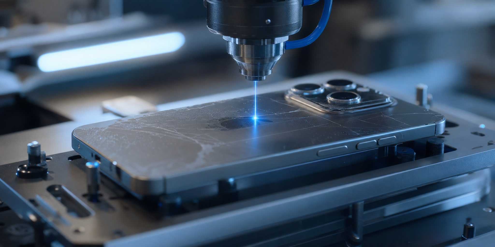 Réparation vitre arrière iPhone 15 au laser à Lille : Rapidité et précision en 30 minutes