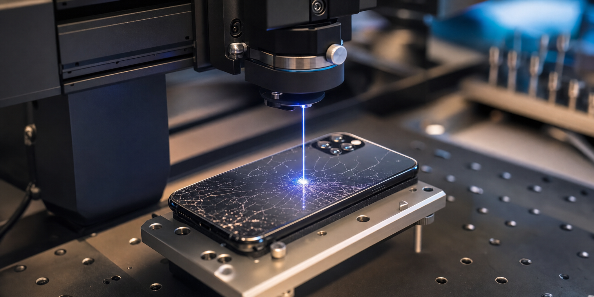 Réparation vitre arrière iPhone 17 Pro Max à Lille : La technologie Laser exclusive