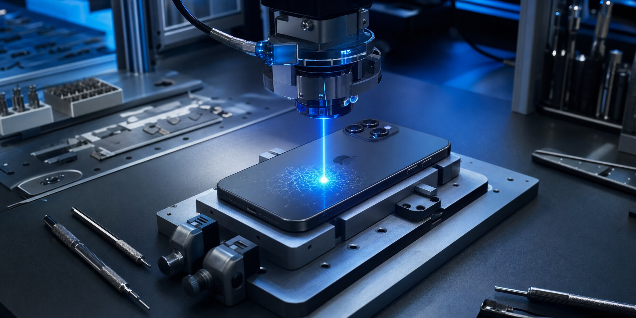 Réparation Vitre Arrière iPhone 17 à Lille : Expertise Laser Haute Performance