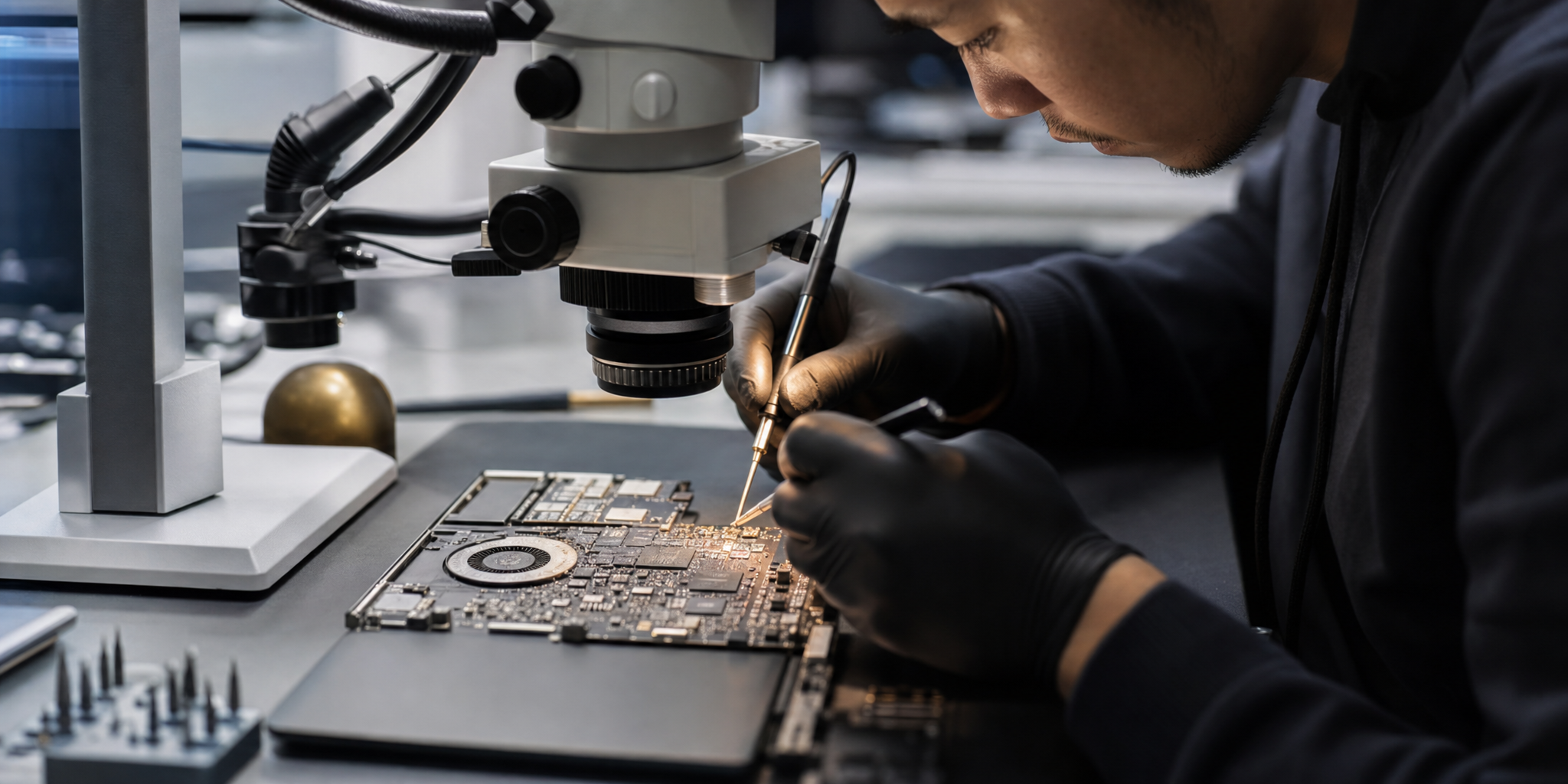 Réparation MacBook Pro : Écran, Micro-Soudure et Solutions Express