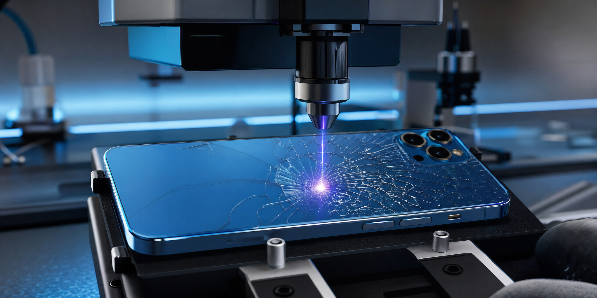Réparation vitre arrière iPhone 13 Pro Max à Lille : la révolution du laser